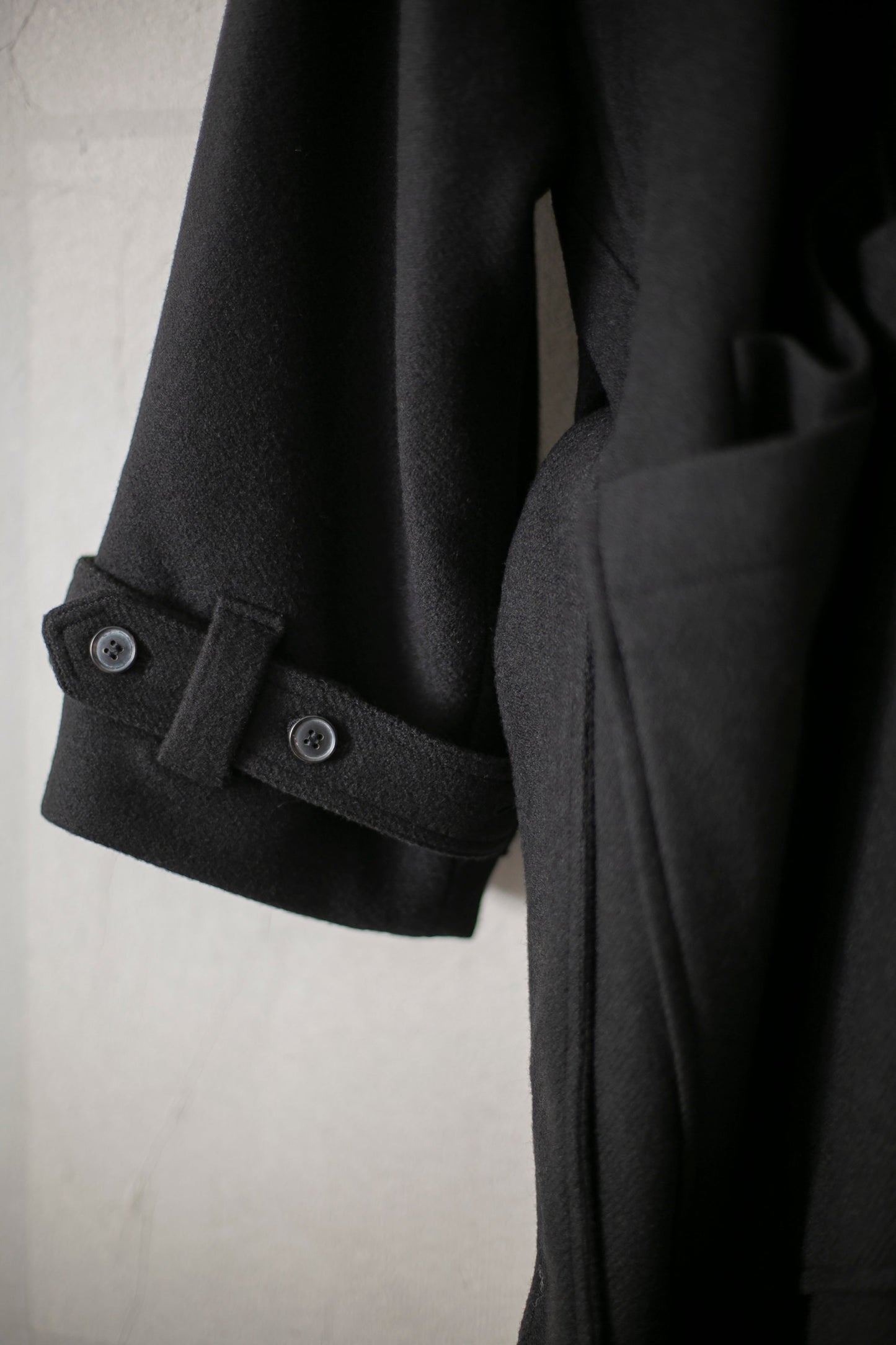 Coat#26 - Black Yak Wool