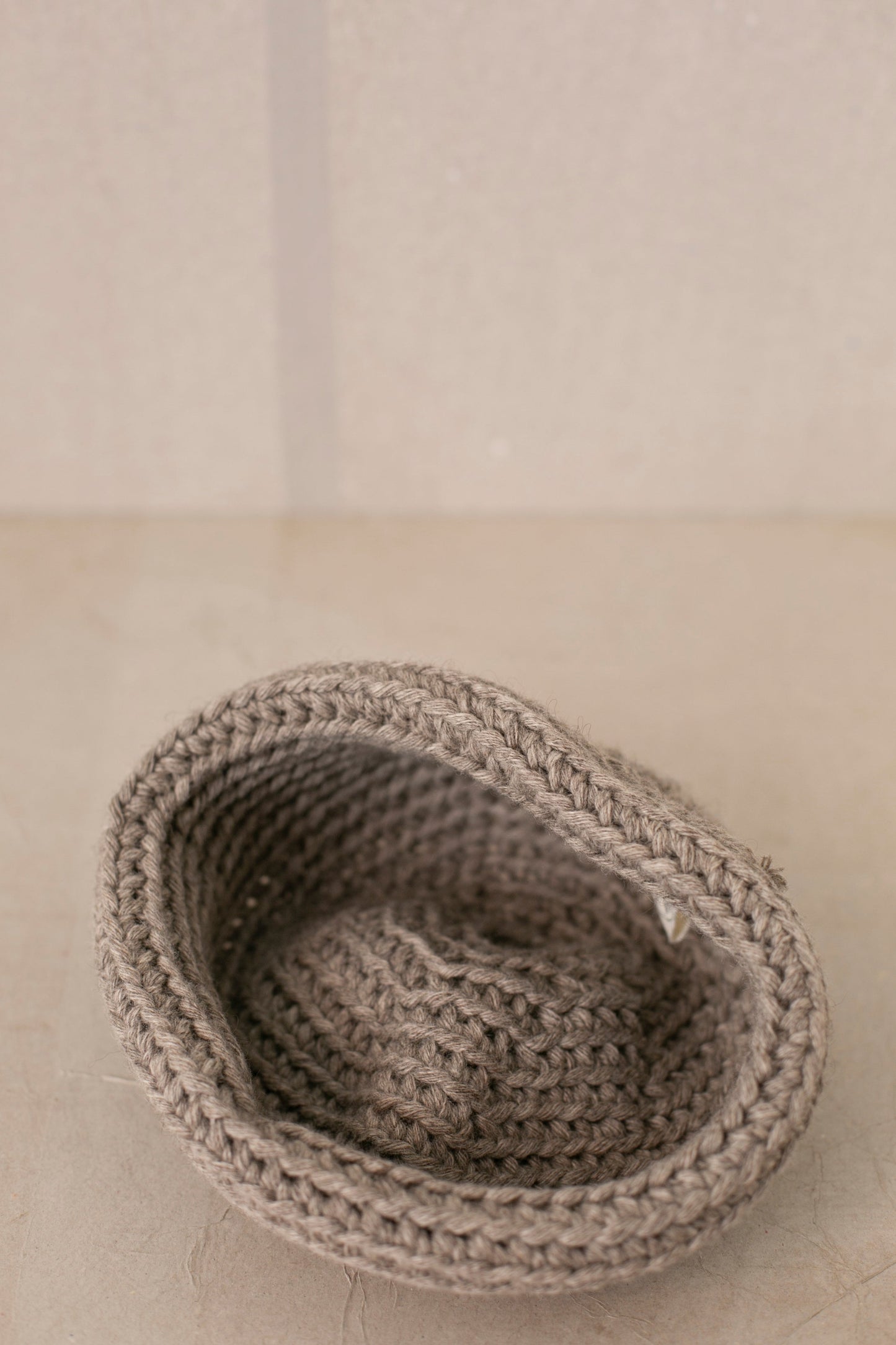 Beanie#7 - Natural Grey Yak Wool