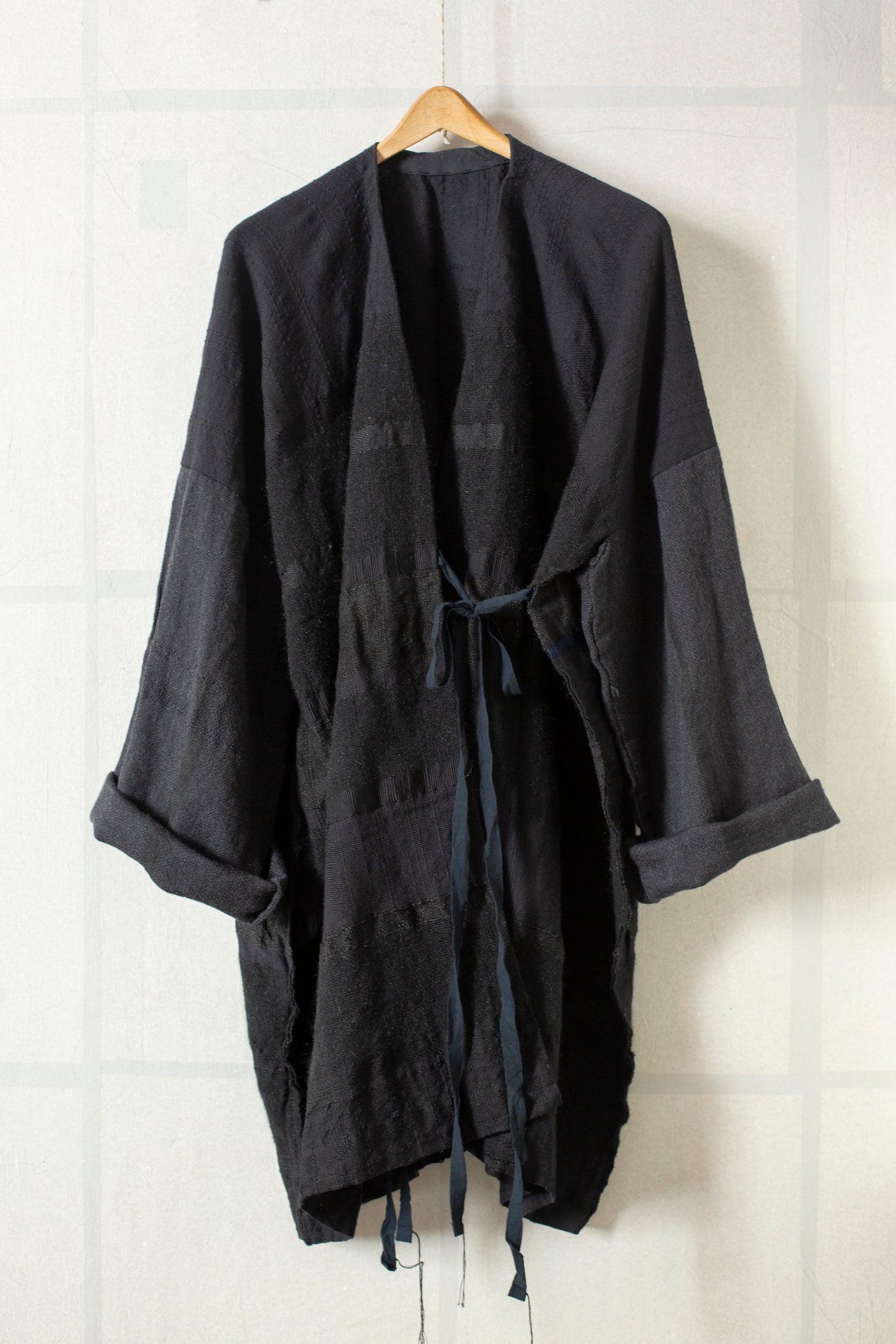 ROSE X - a black kimono coat