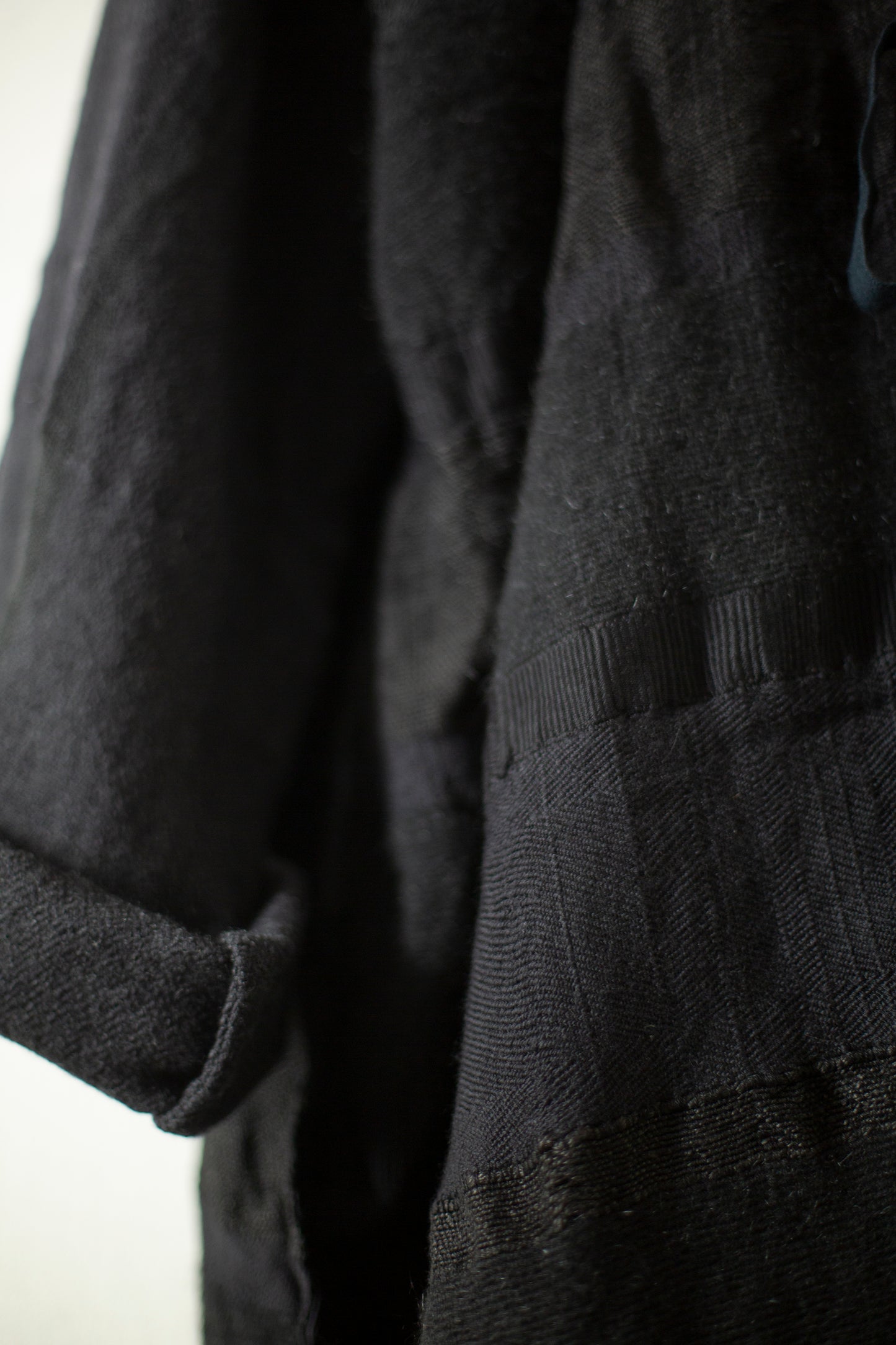 ROSE X - a black kimono coat