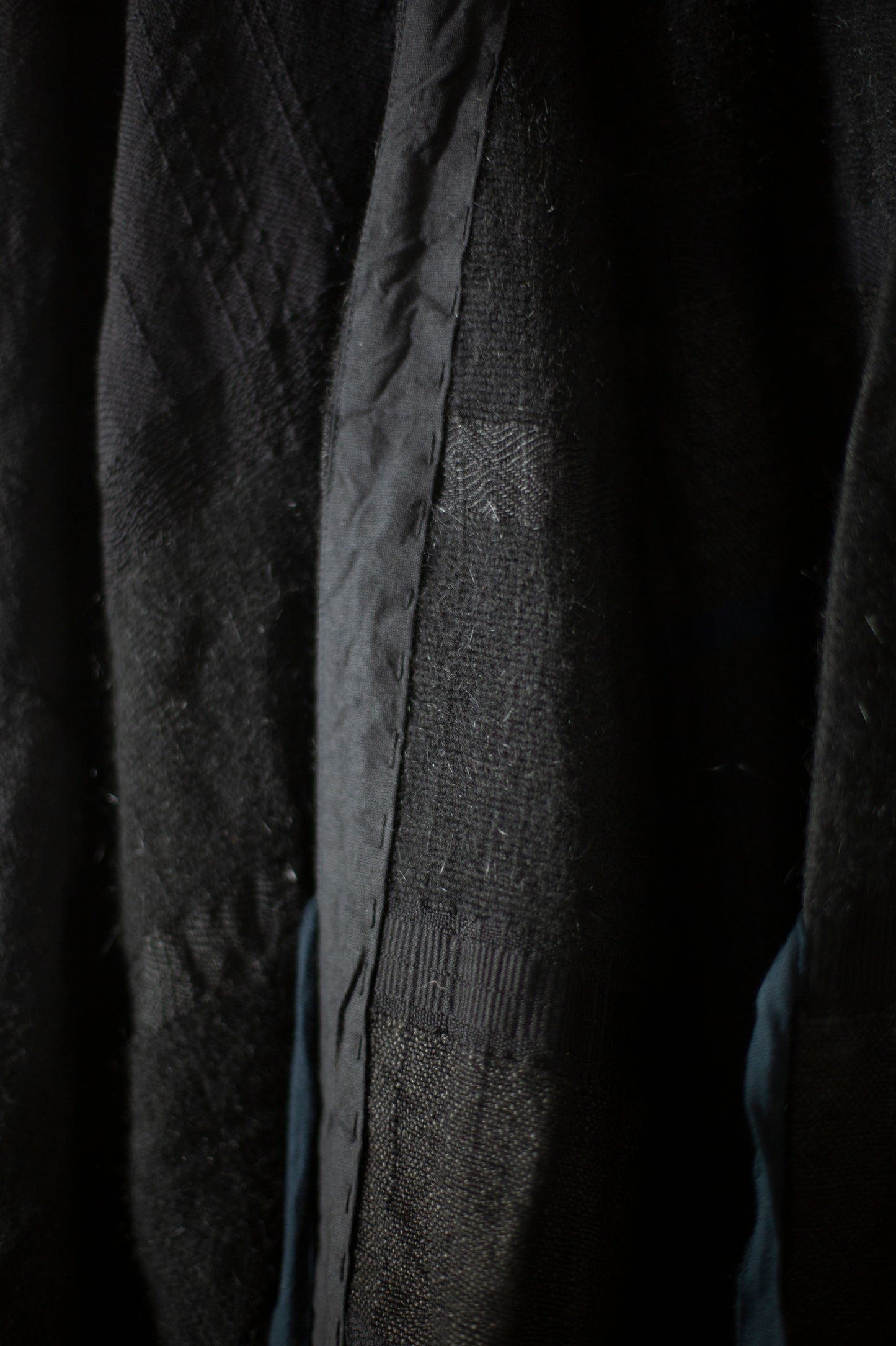 ROSE X - a black kimono coat