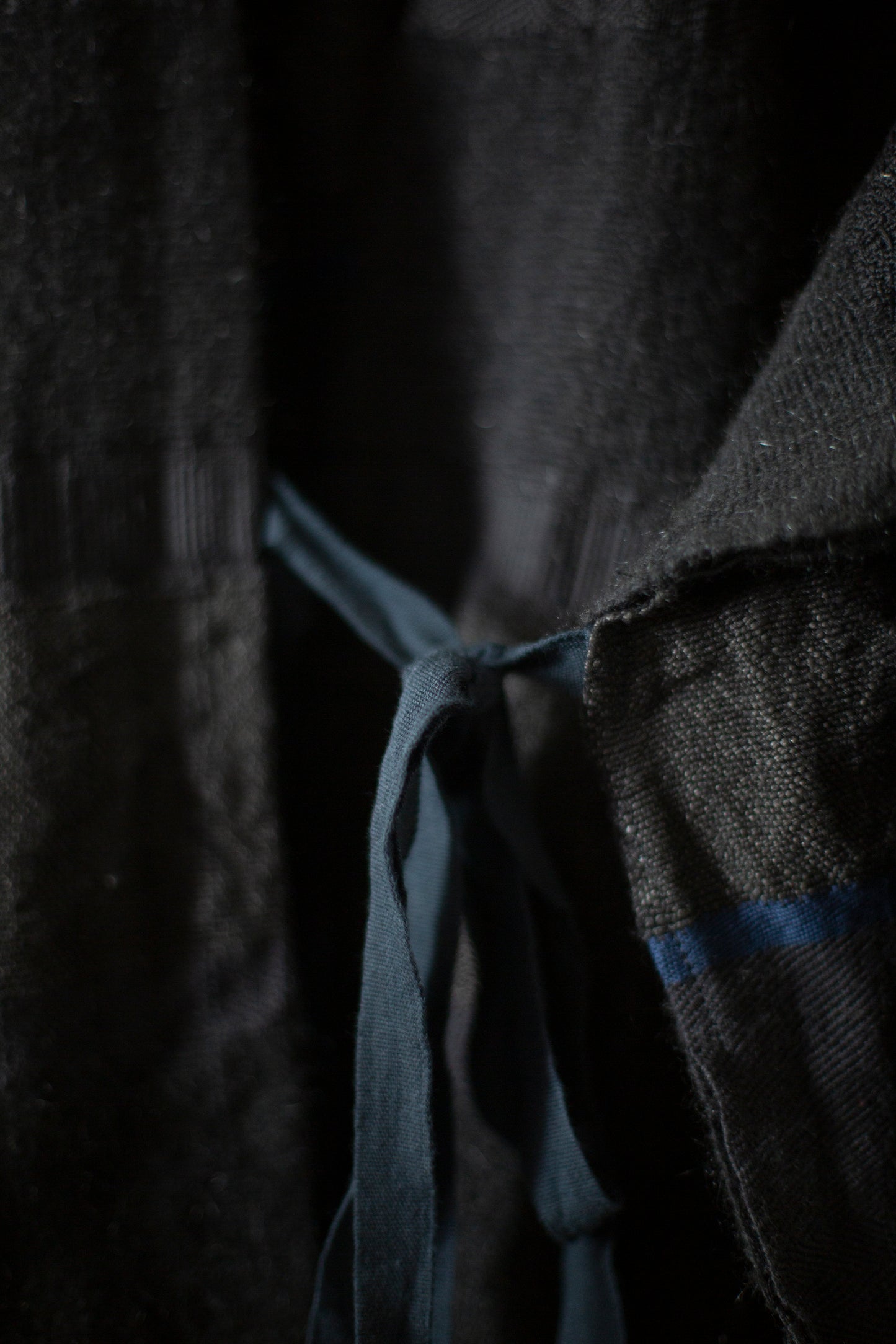 ROSE X - a black kimono coat