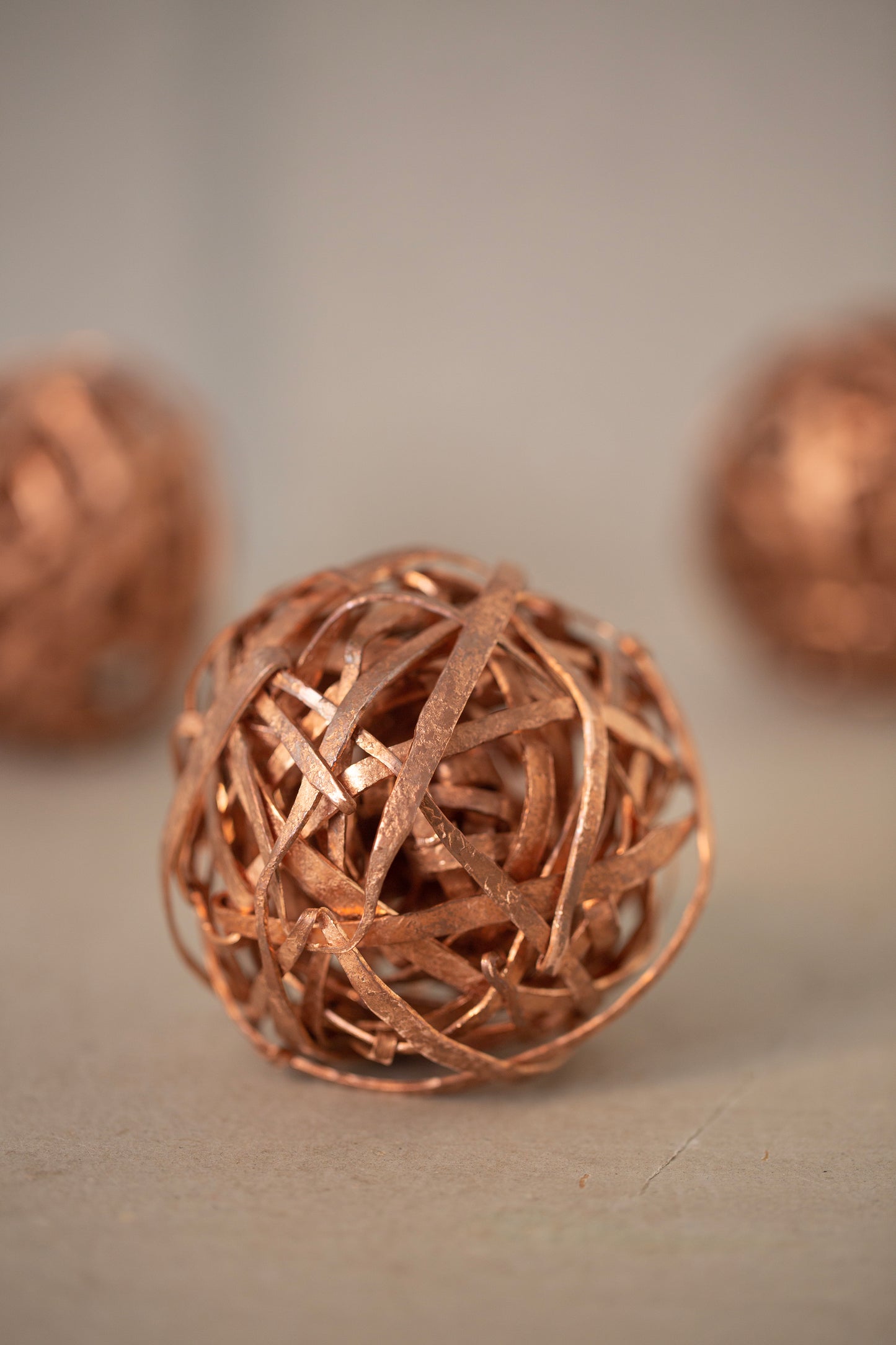Coiled Copper Balls