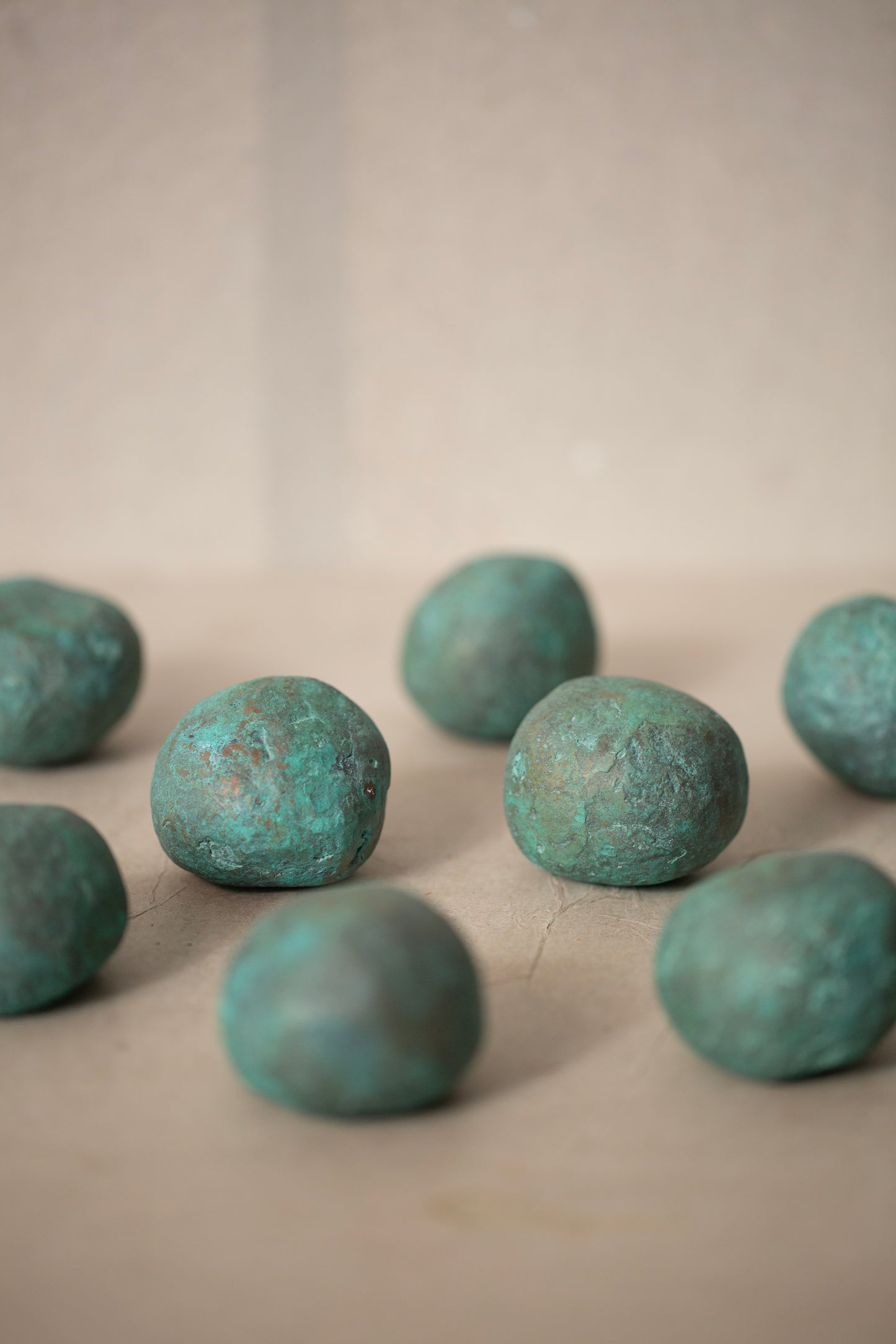 Casted Bronze Stone Paperweights 'A Quiet Mountain'