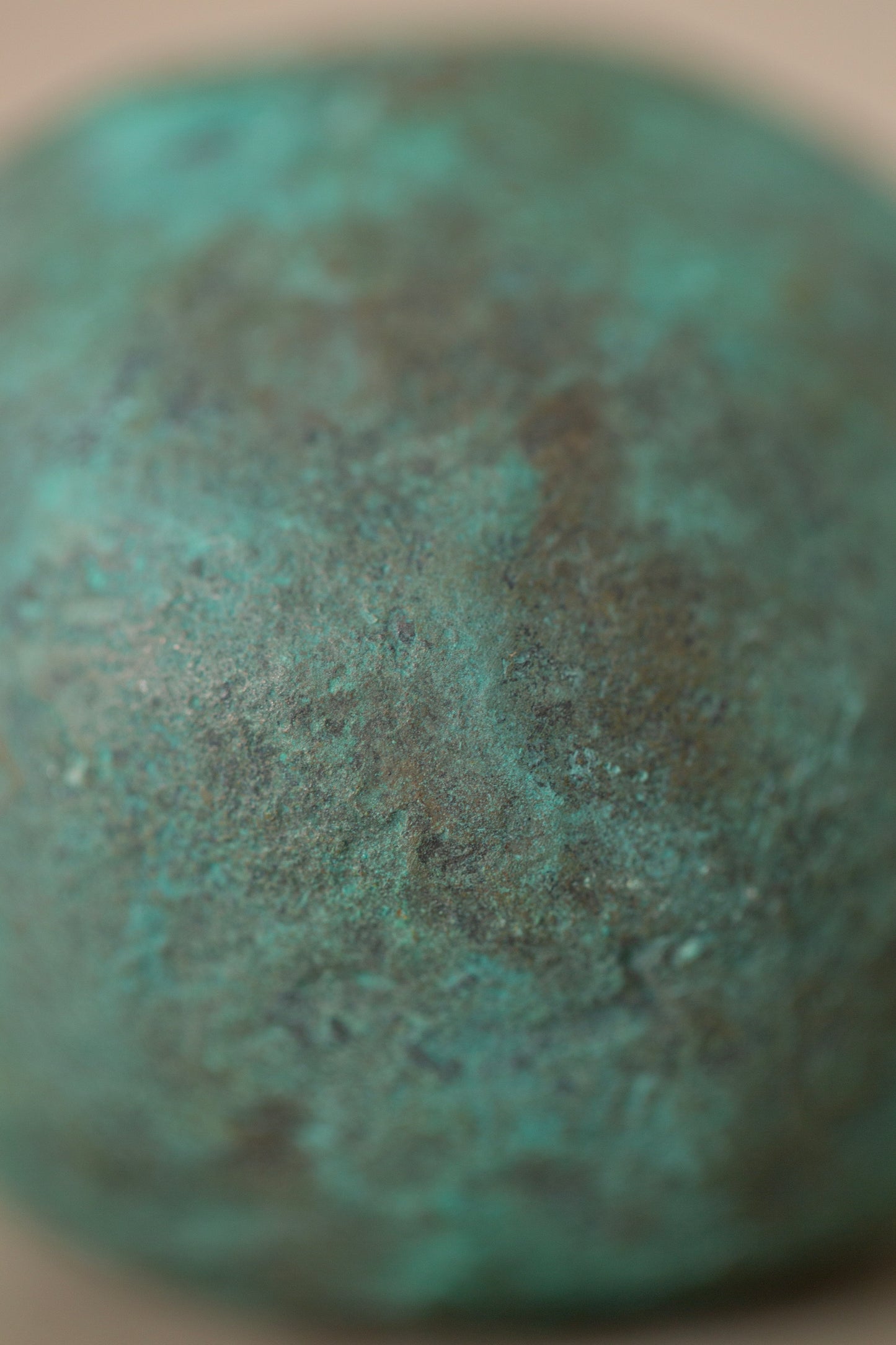 Casted Bronze Stone Paperweights 'A Quiet Mountain'