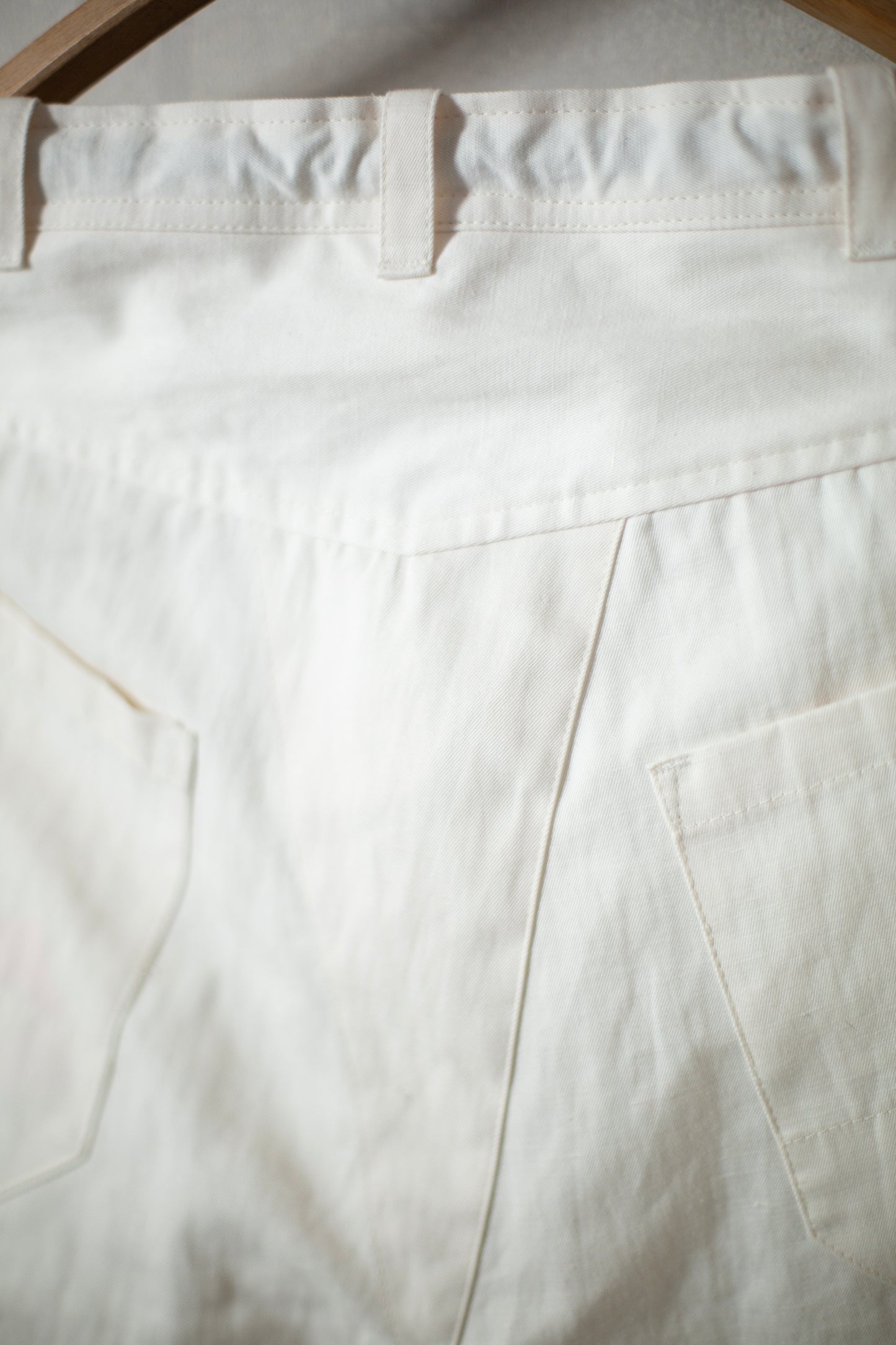 TROUSERS#70- KINARI COTTON/HEMP DENSE TWILL