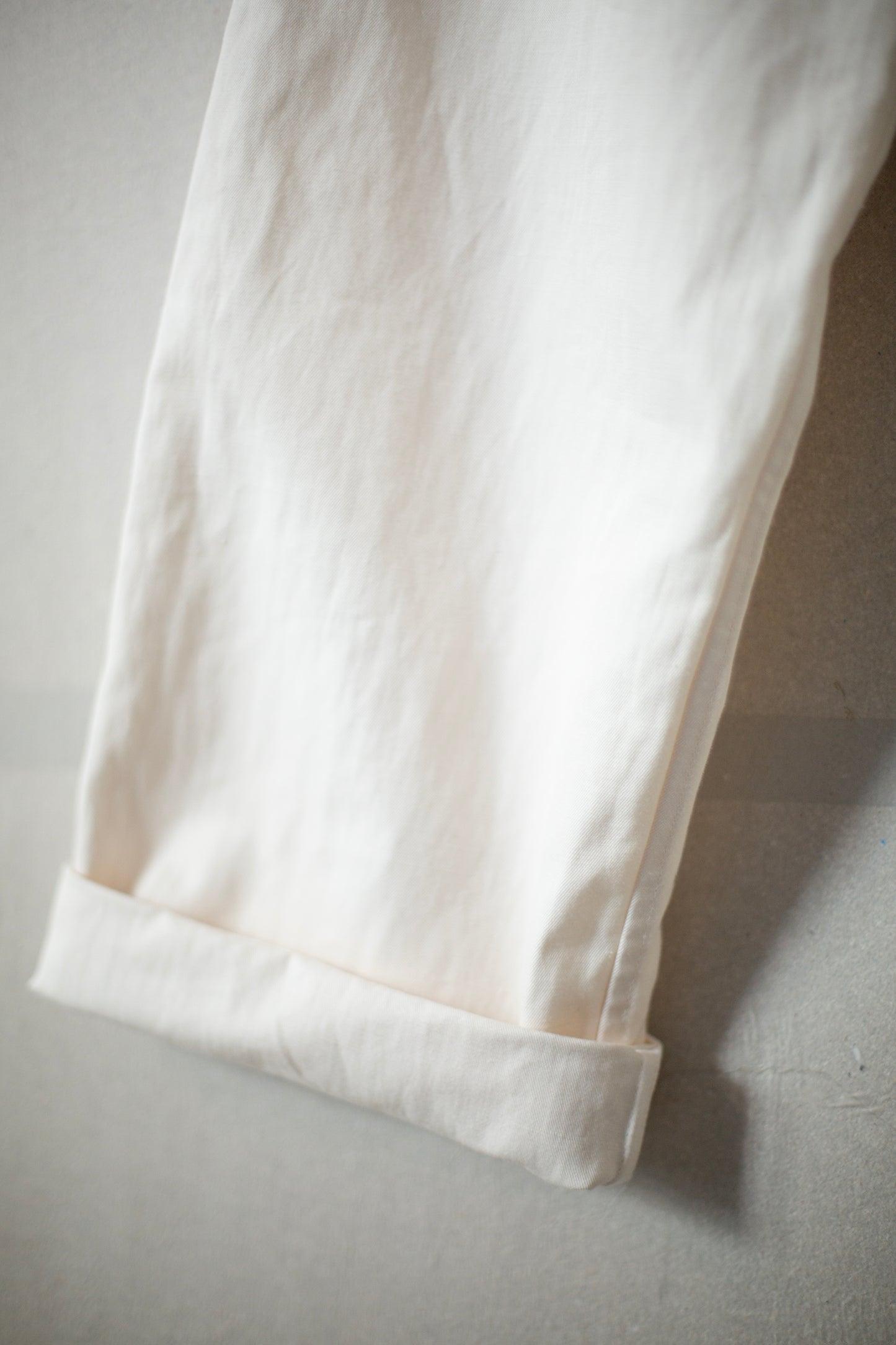 TROUSERS#70- KINARI COTTON/HEMP DENSE TWILL