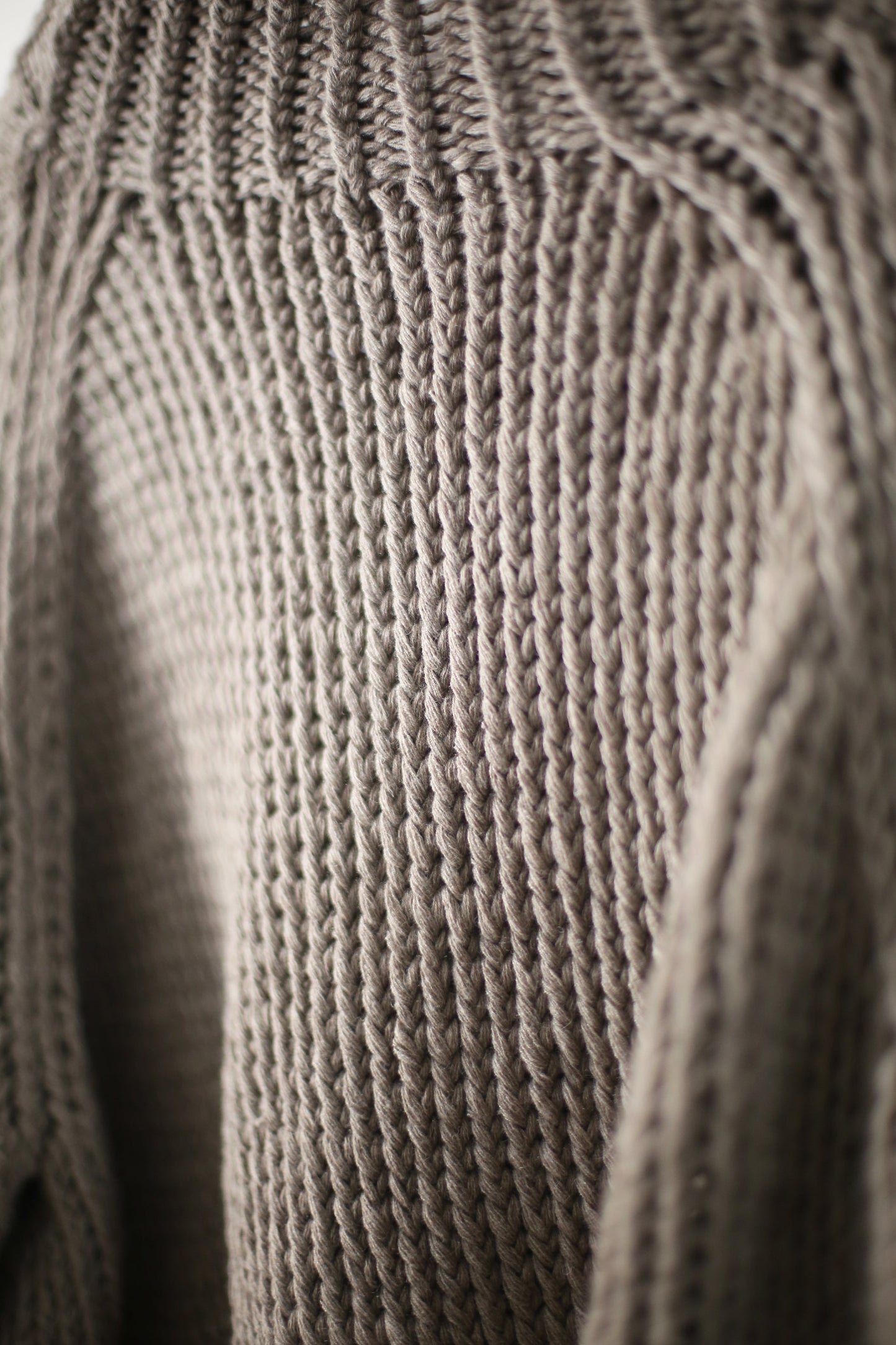 Knit#40 - Natural Grey Yak Wool