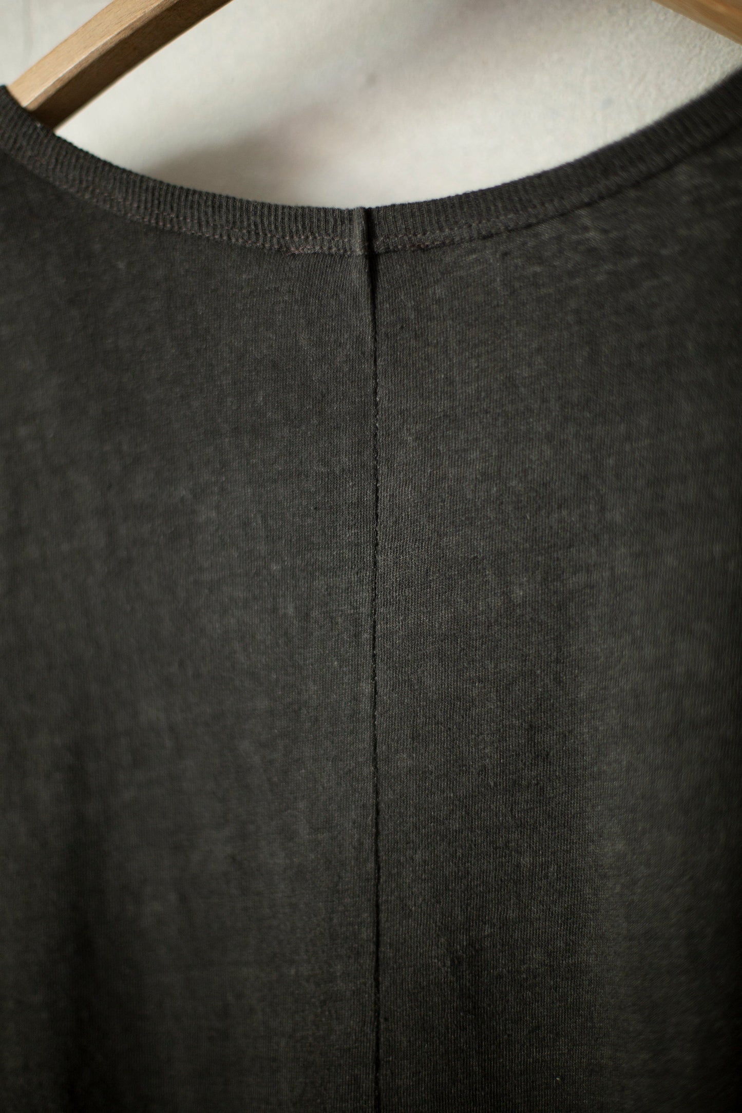 TANK TOP#16 - DARK SUMI HEMP COTTON JERSEY