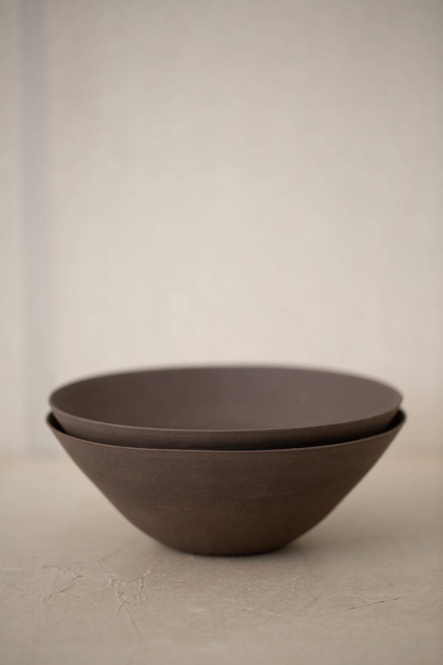 Medium sized ceramic bowl by Ciprian Tocu