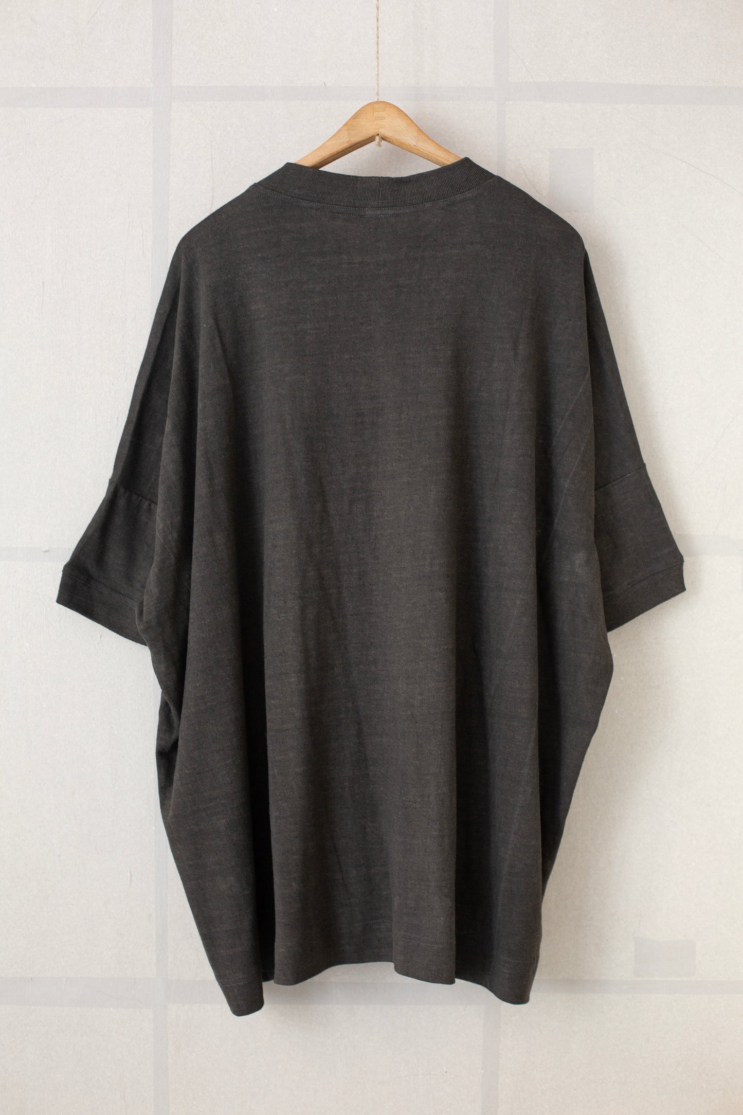 TEE#78 - DARK SUMI HEMP COTTON JERSEY
