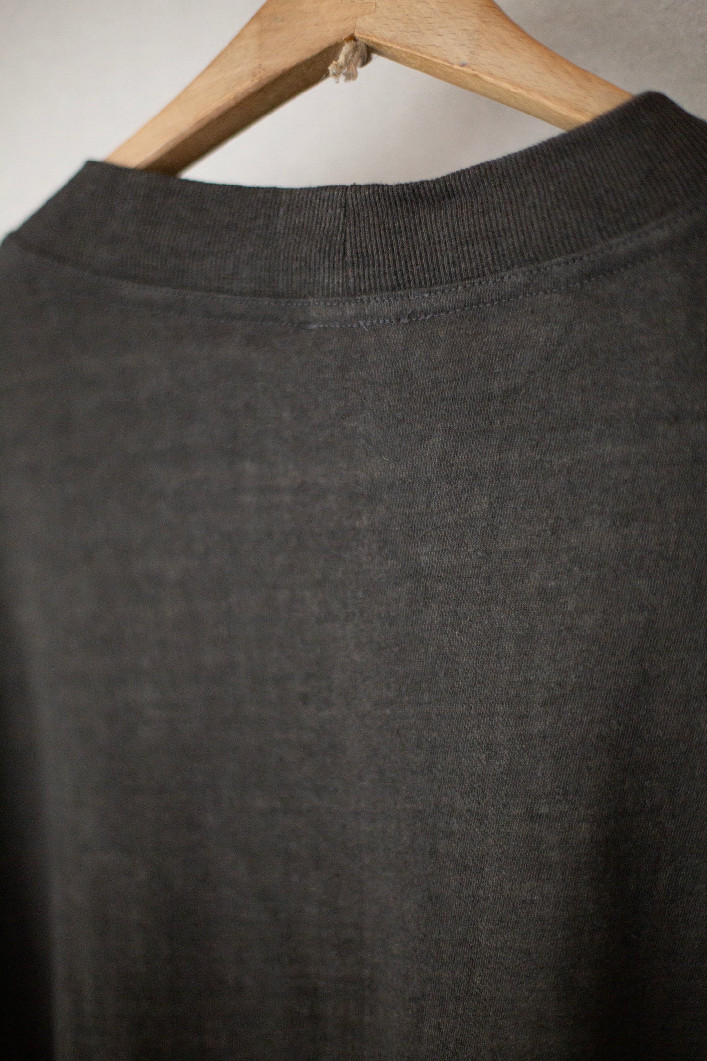 TEE#78 - DARK SUMI HEMP COTTON JERSEY