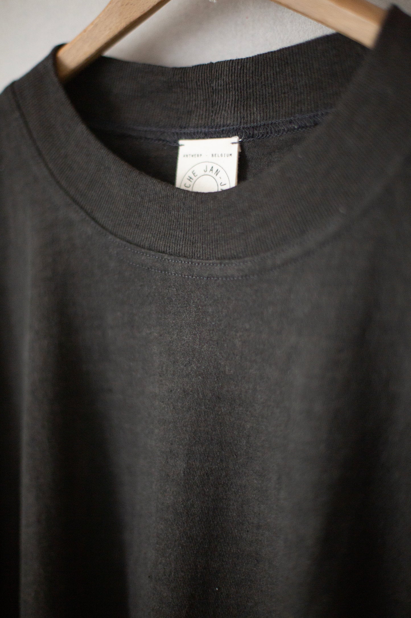 TEE#78 - DARK SUMI HEMP COTTON JERSEY