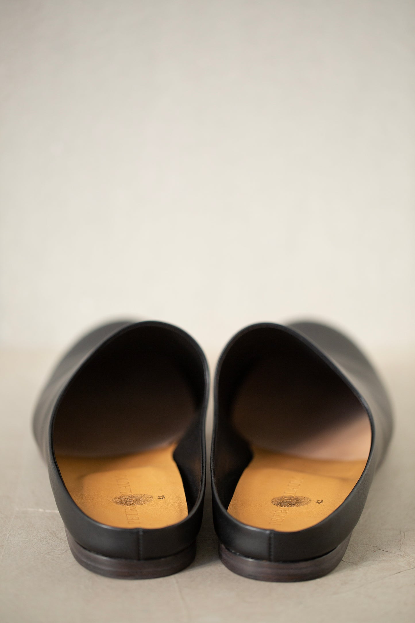 Handmade Oil Soft Kip Leather Opera Slippers