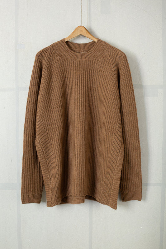 KNIT#42 - CAMEL WOOL NATURAL