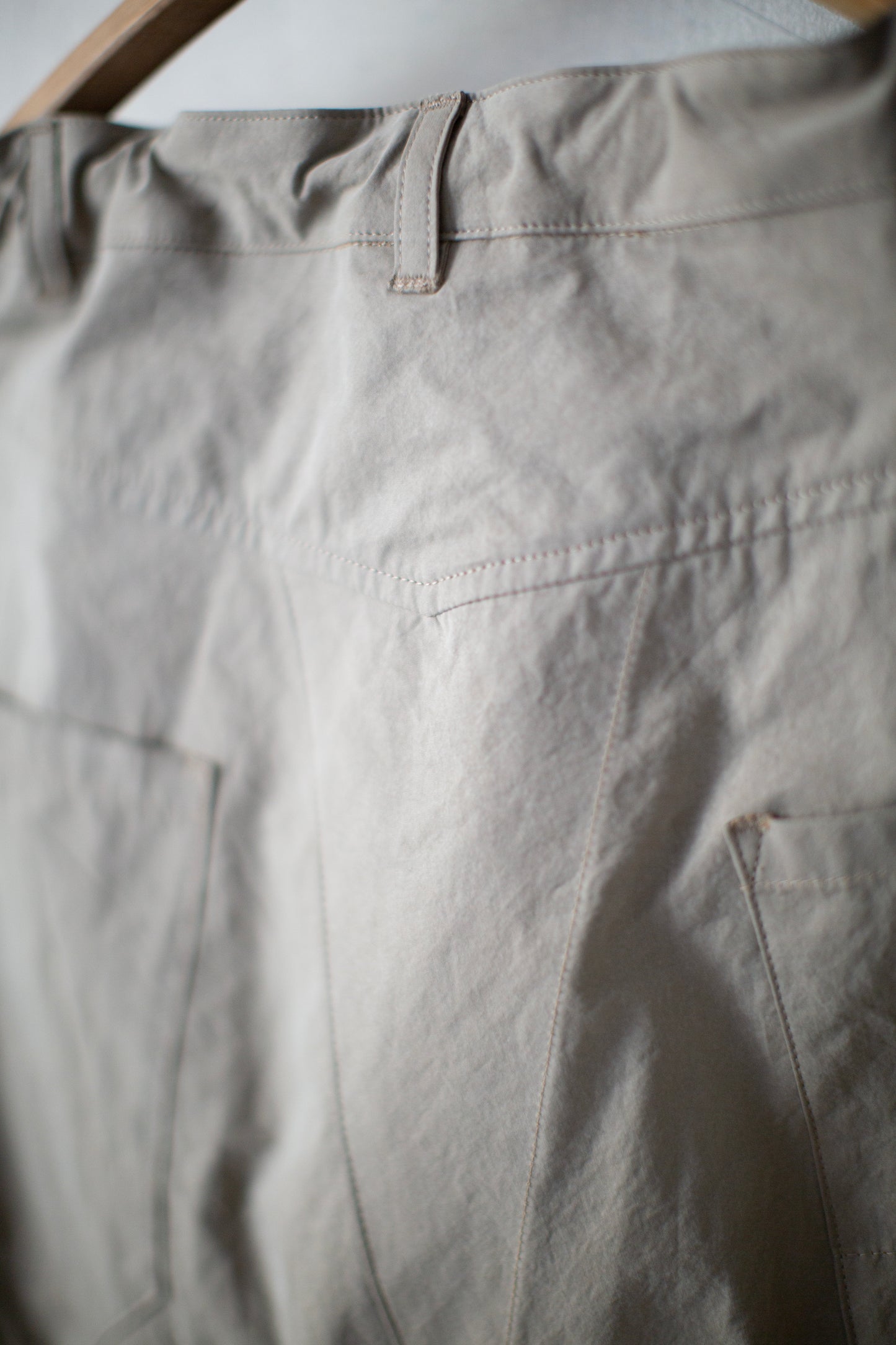 TROUSERS#90 - TIME WASHED LIGHT STONE GREY