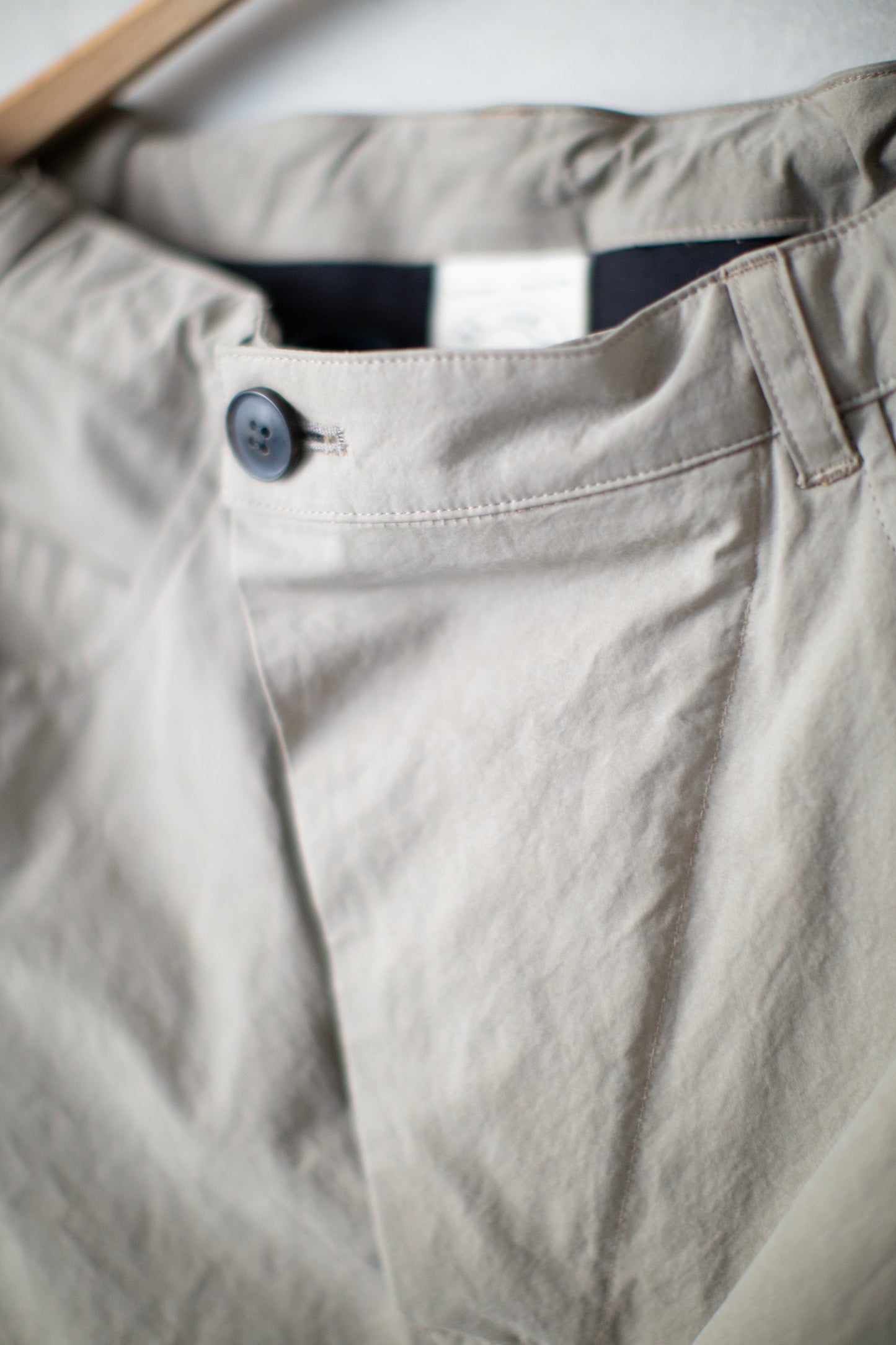 TROUSERS#90 - TIME WASHED LIGHT STONE GREY
