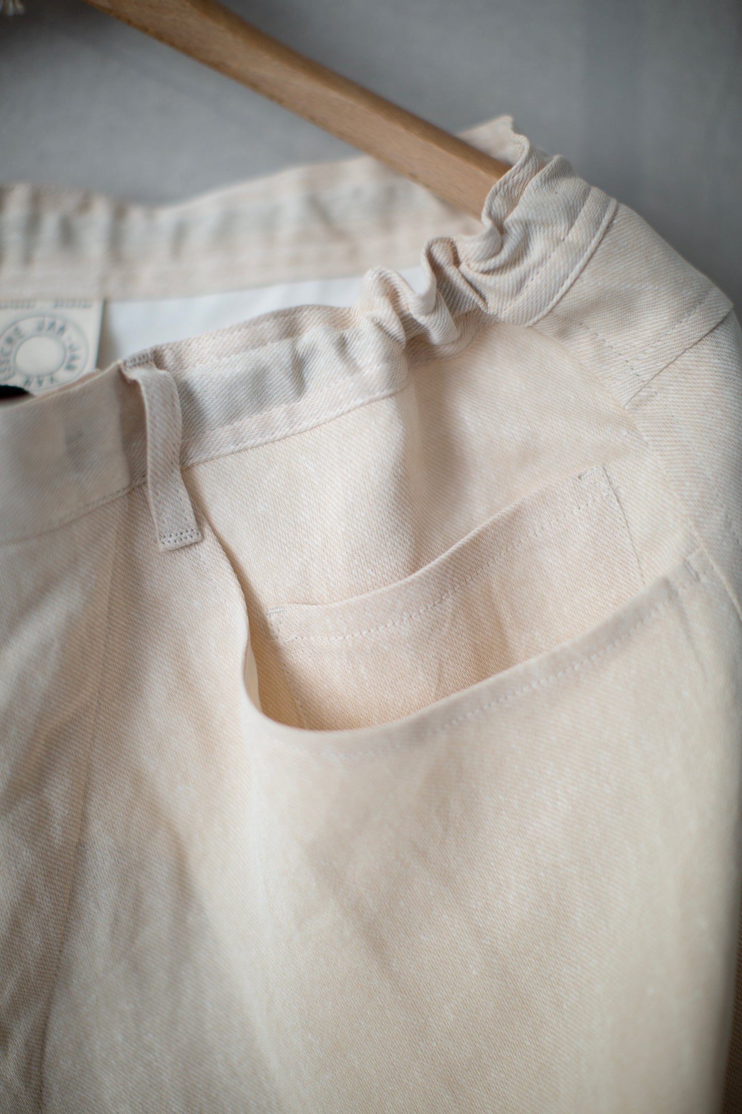 TROUSERS#90 - PAPER SHEER TWILL KINARI