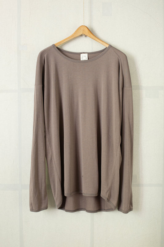 TEE#68 - COTTON SILK JERSEY DOVE