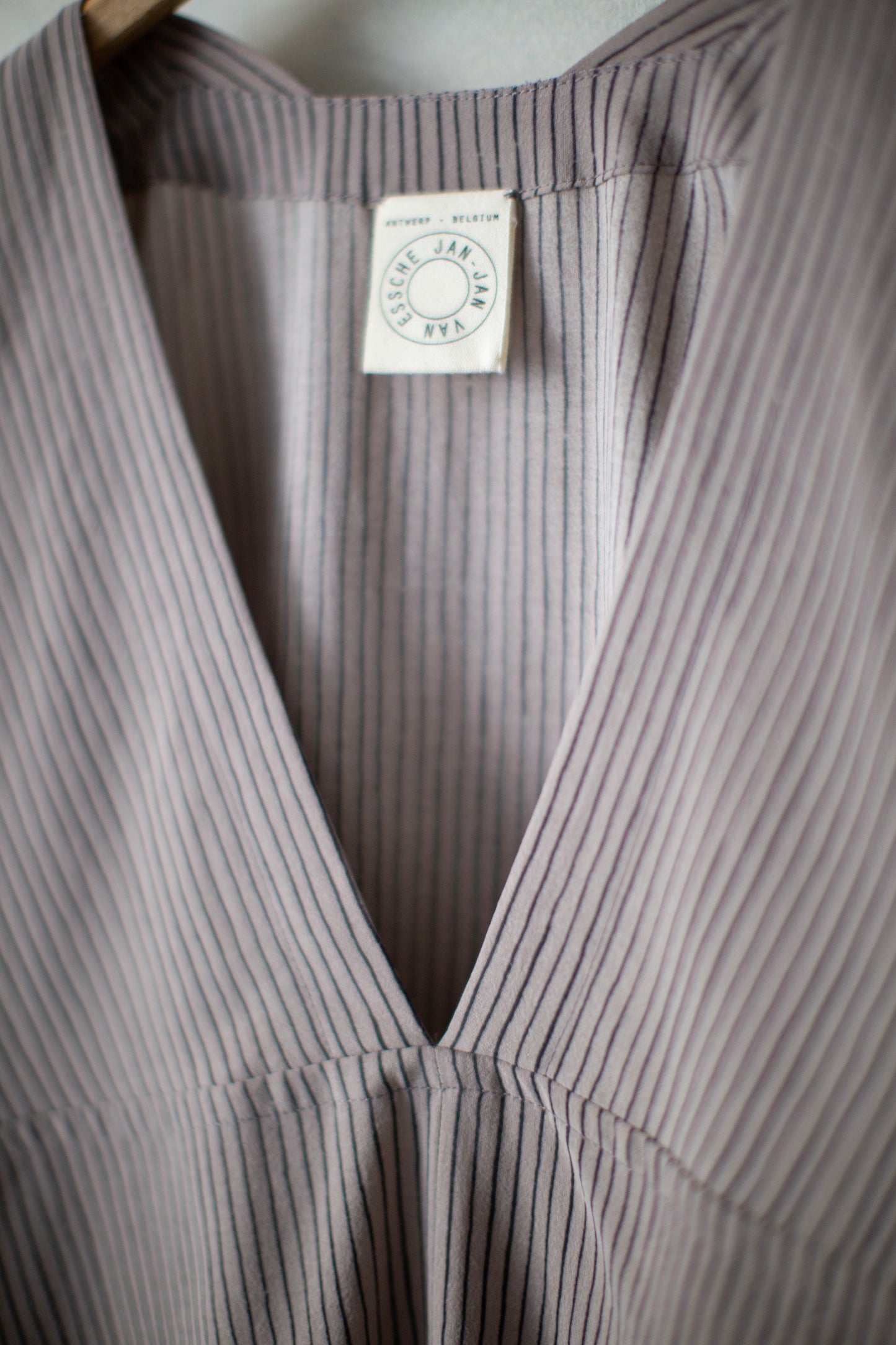 TUNIC#43 - CREPE COTTON SHIRTING MADDER BEIGE