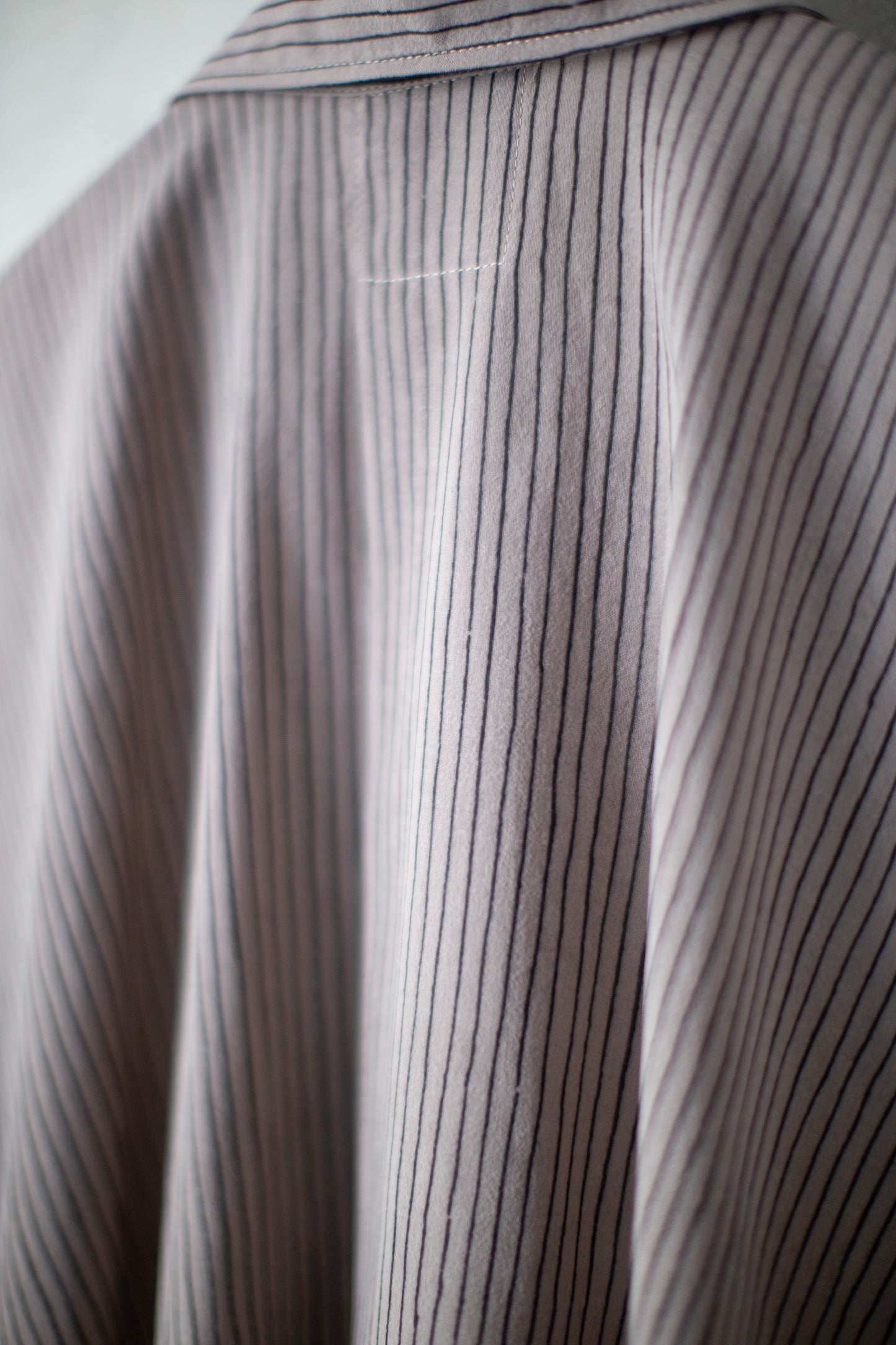SHIRT#114 - CREPE COTTON SHIRTING MADDER BEIGE