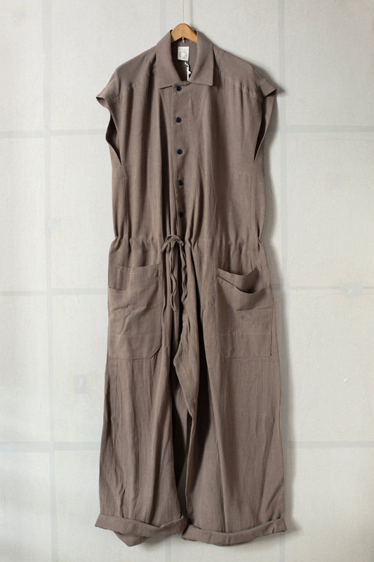 JUMPSUIT#12 - WRINKLED CLOTH EARTH