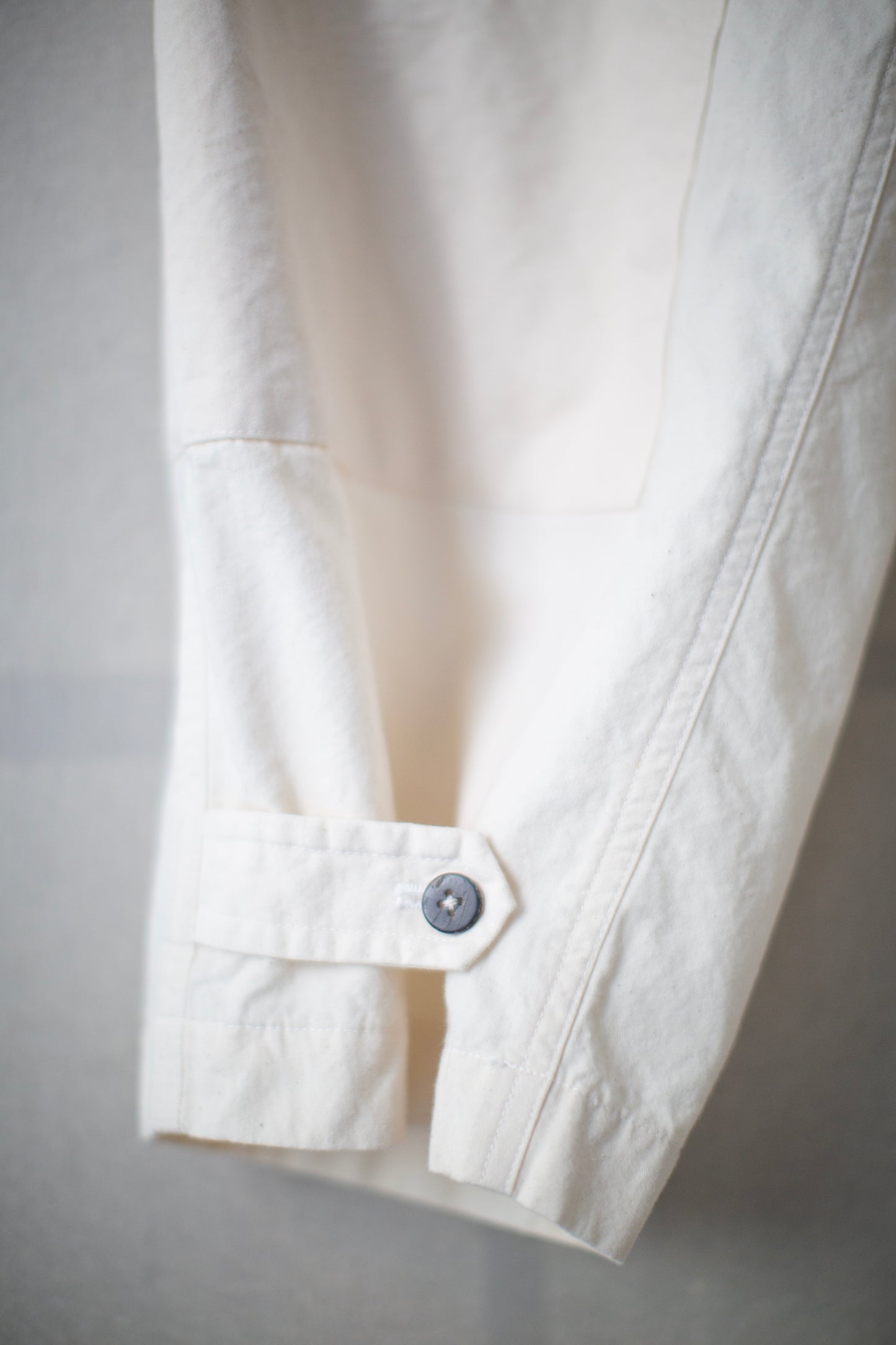 Off White Double Knee Cargo Pants - Light Weight