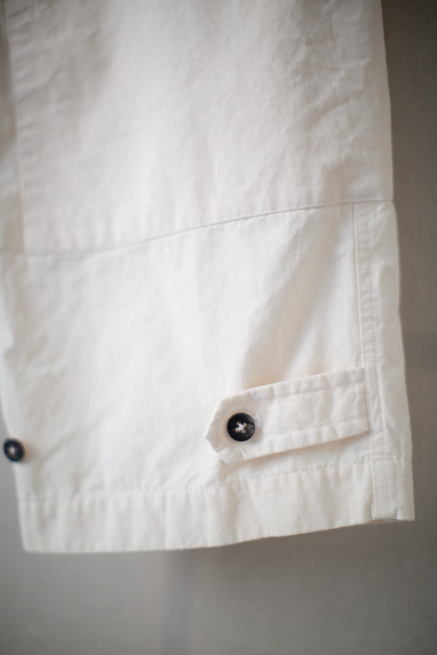 Off White Double Knee Cargo Pants - Light Weight