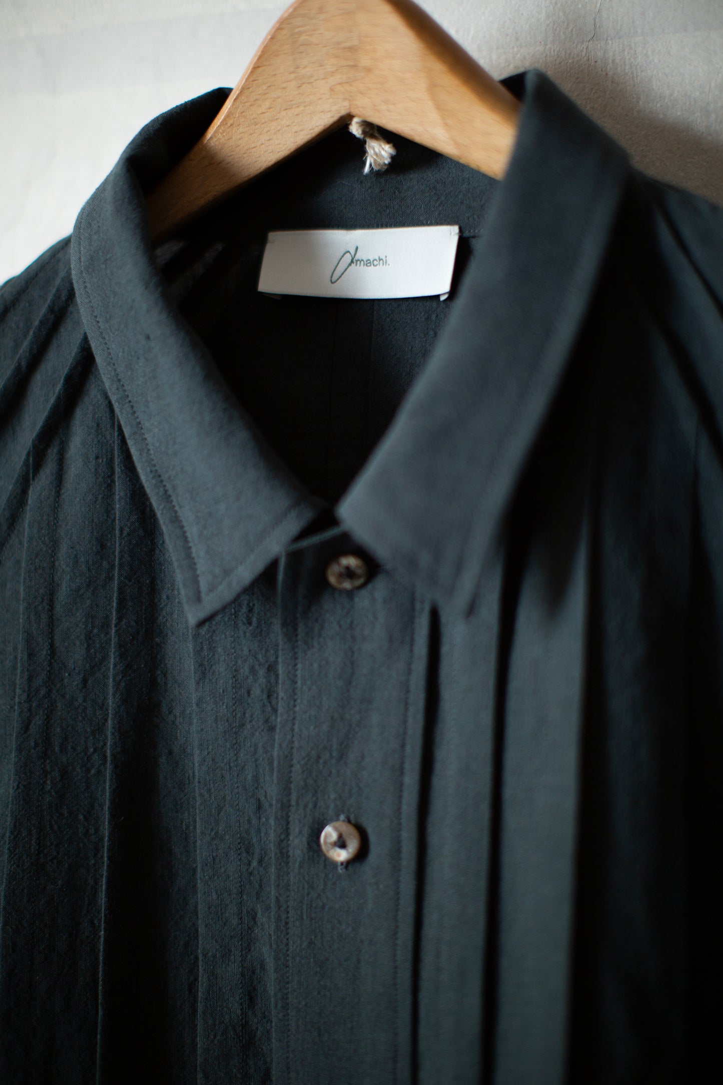 Deep Green Gray Medium of flow Shirt