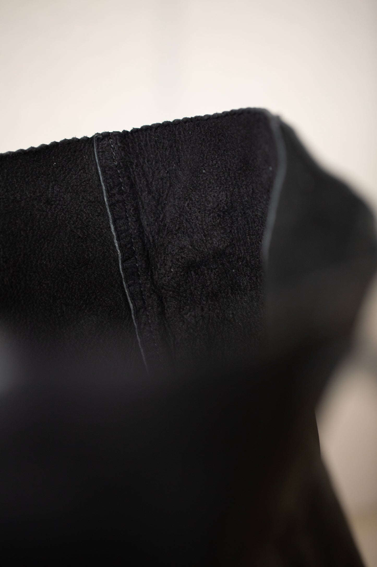 Large Black Leather Bag