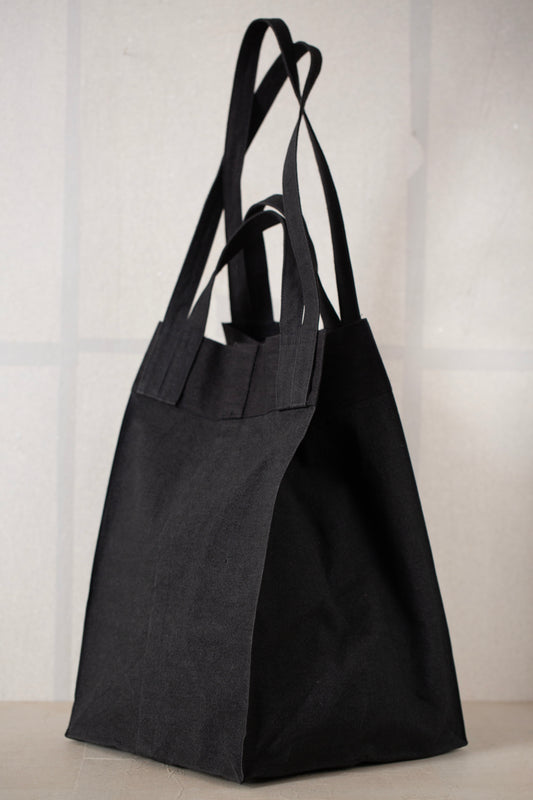 BAG#44 - URUSHI HEMP CANVAS PITCH BLACK