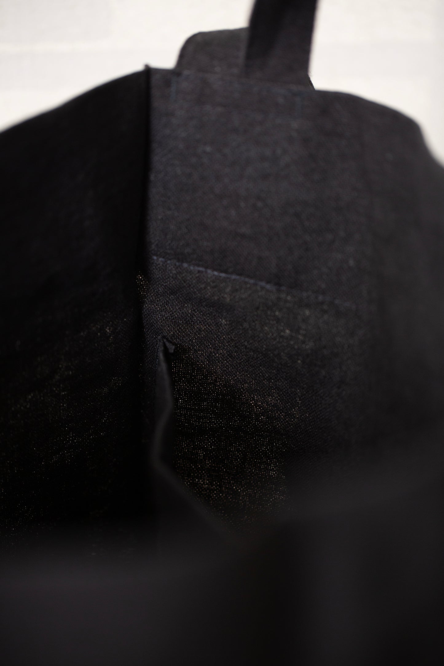 BAG#44 - URUSHI HEMP CANVAS PITCH BLACK