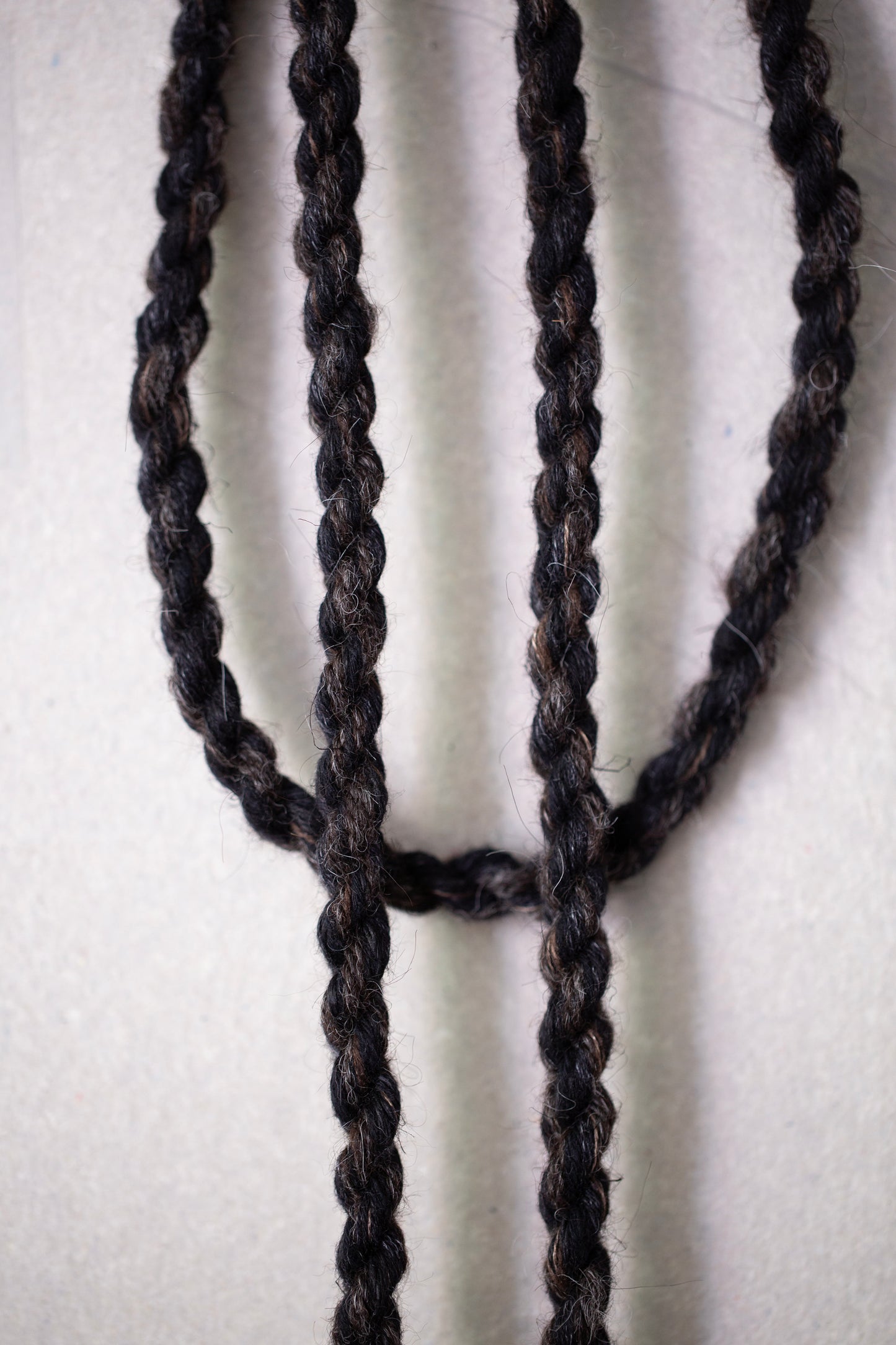 BELT#4 - MIXED YARNS DARK