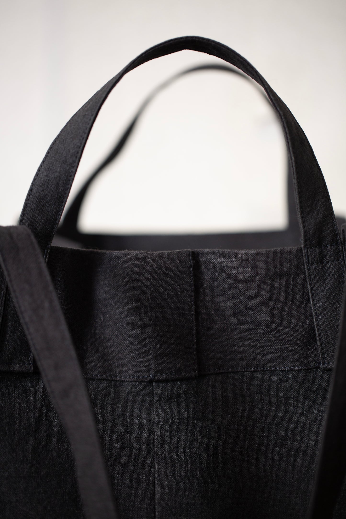 BAG#44 - URUSHI HEMP CANVAS PITCH BLACK