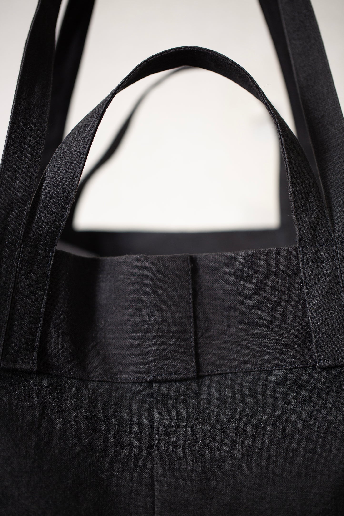 BAG#44 - URUSHI HEMP CANVAS PITCH BLACK