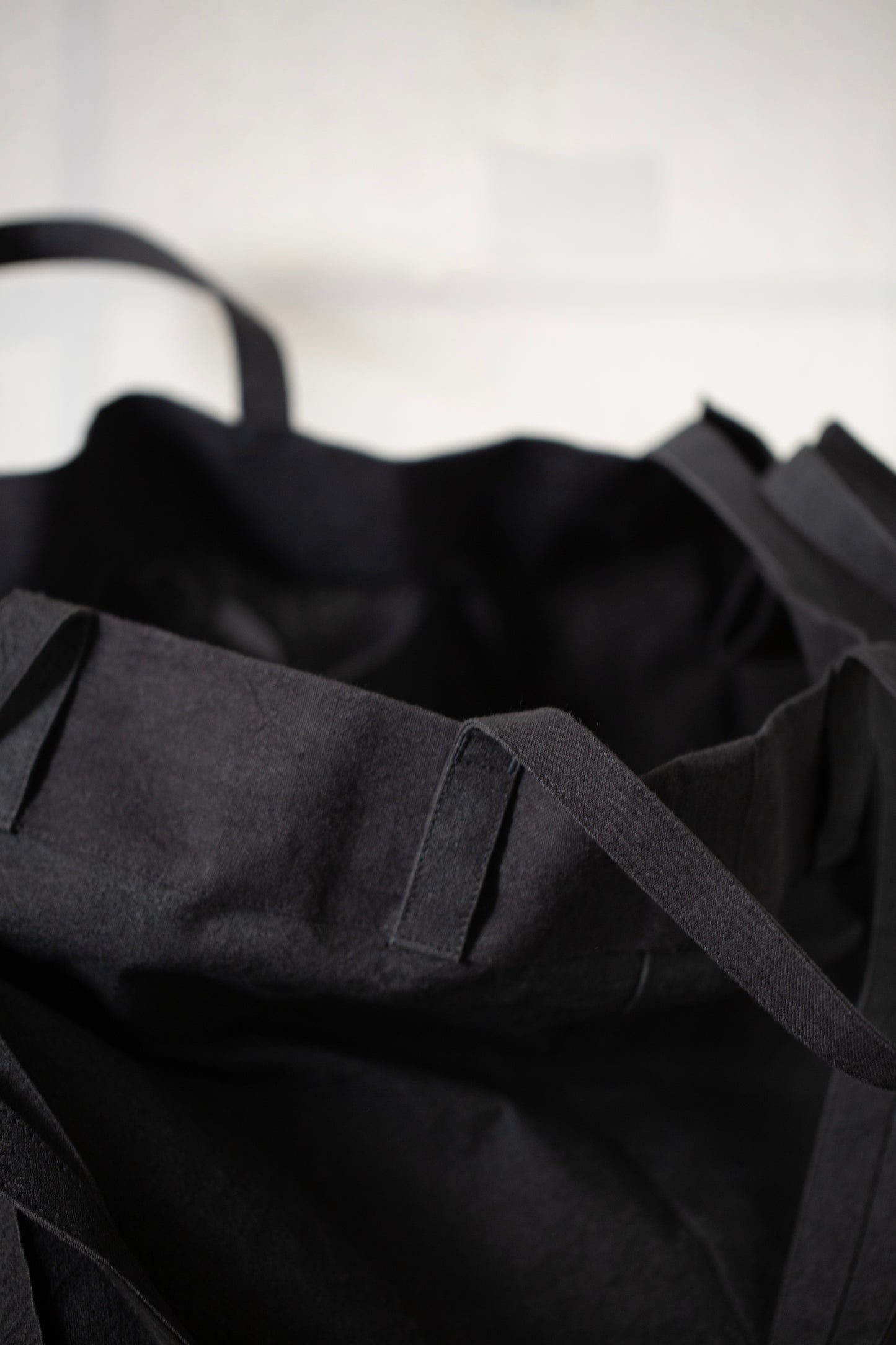 BAG#45 - URUSHI HEMP CANVAS PITCH BLACK