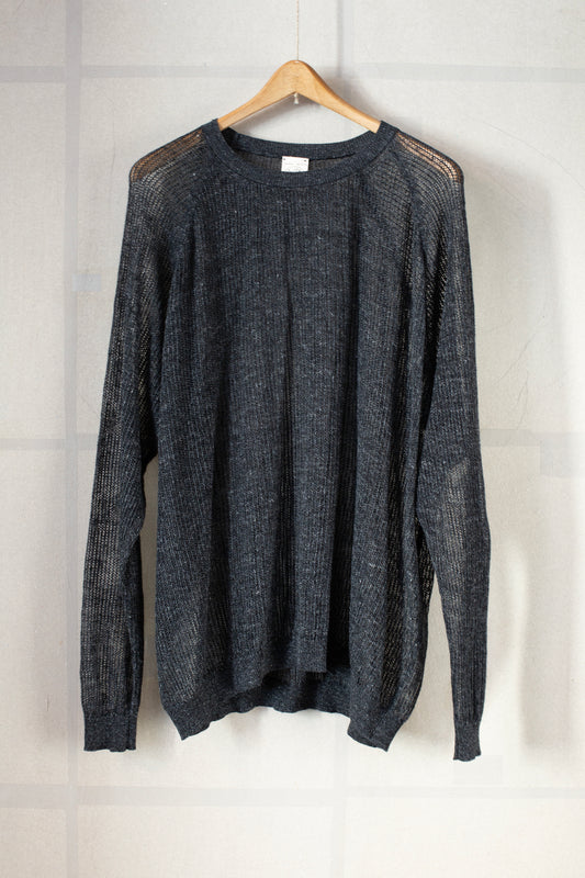 KNIT#63 LINEN COTTON YARN ANTHRACITE