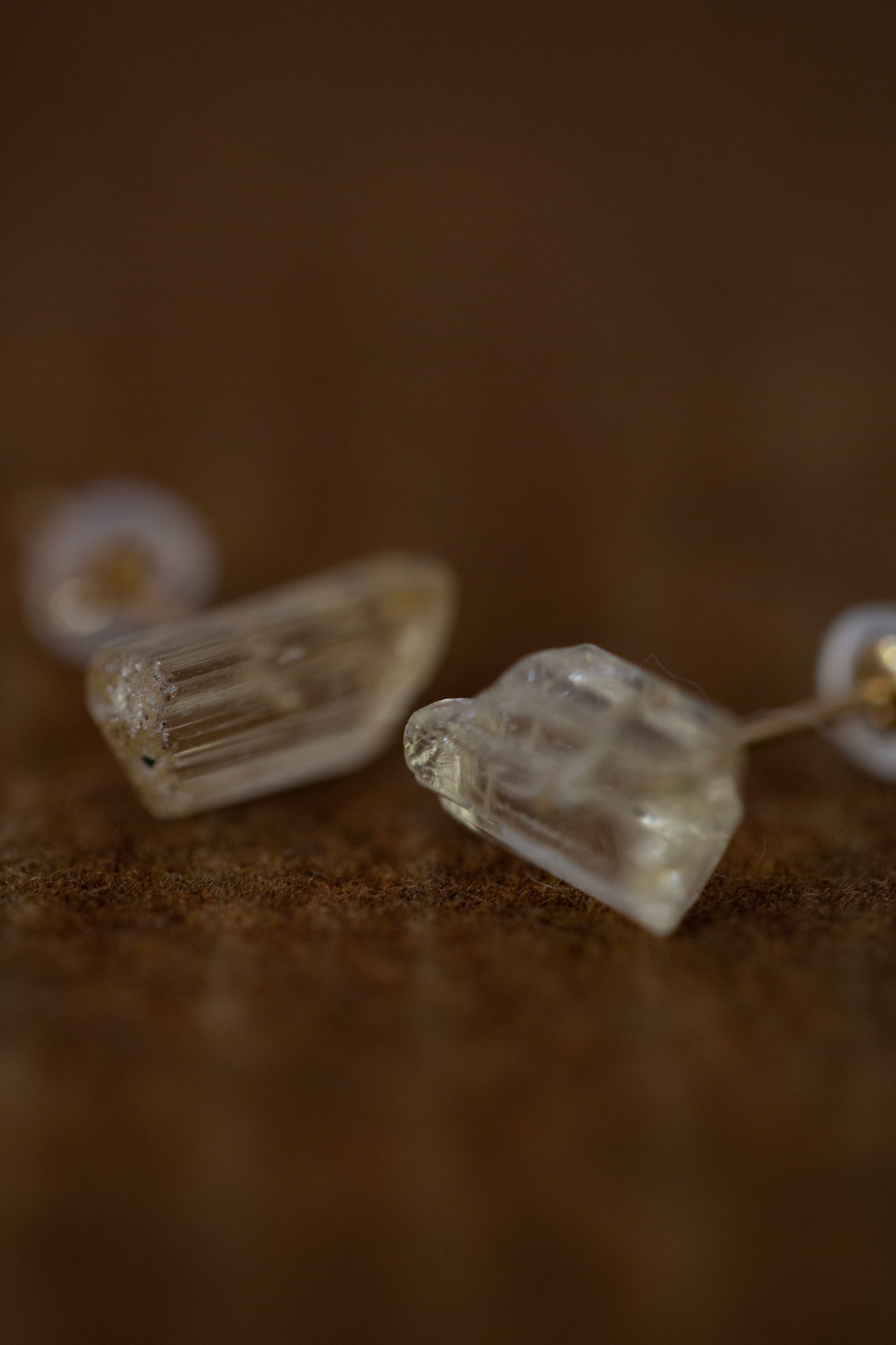 Topaz earrings
