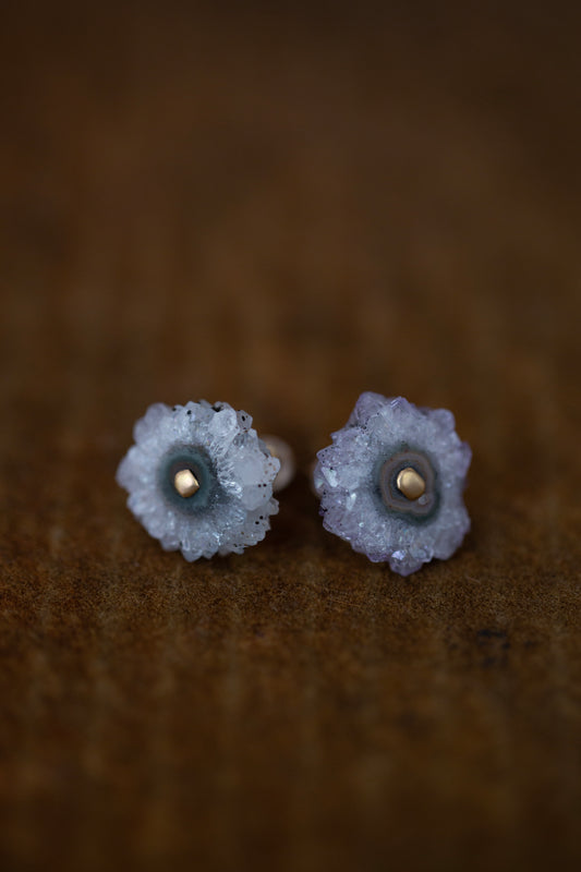 Amethyst earrings