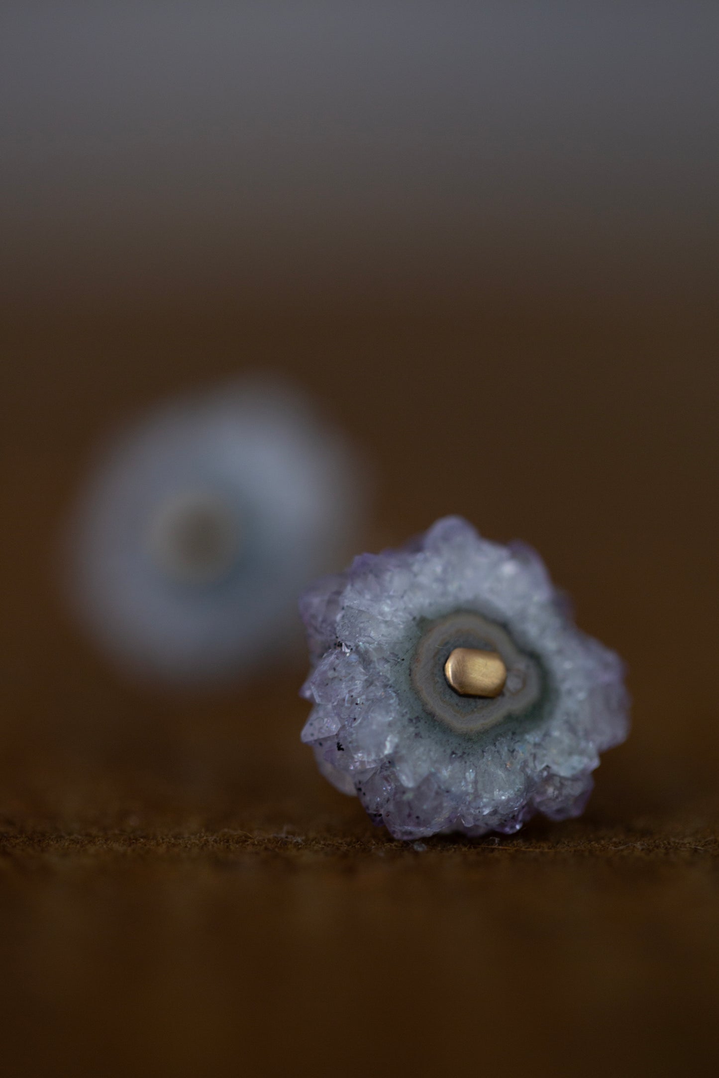 Amethyst earrings