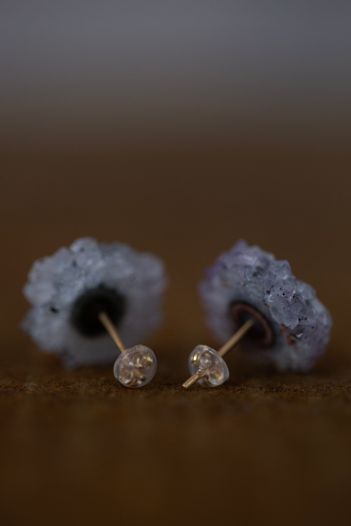 Amethyst earrings