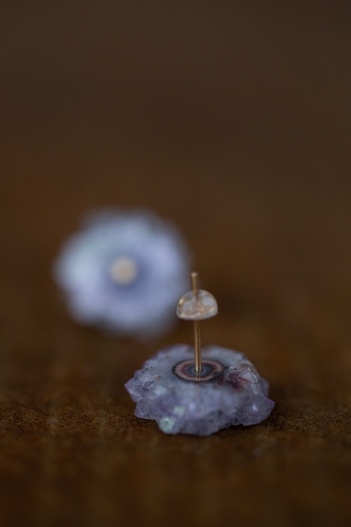 Amethyst earrings