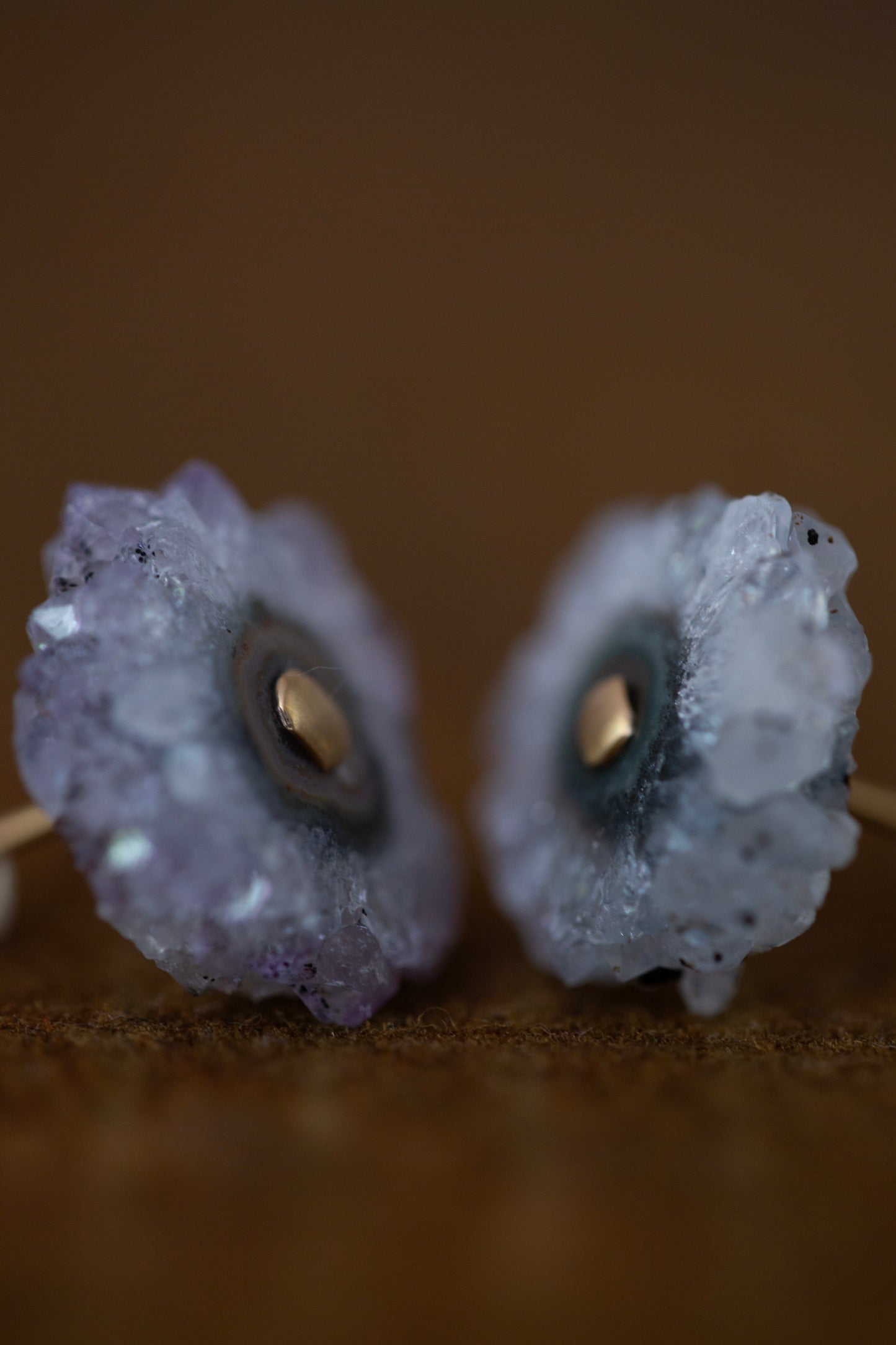 Amethyst earrings