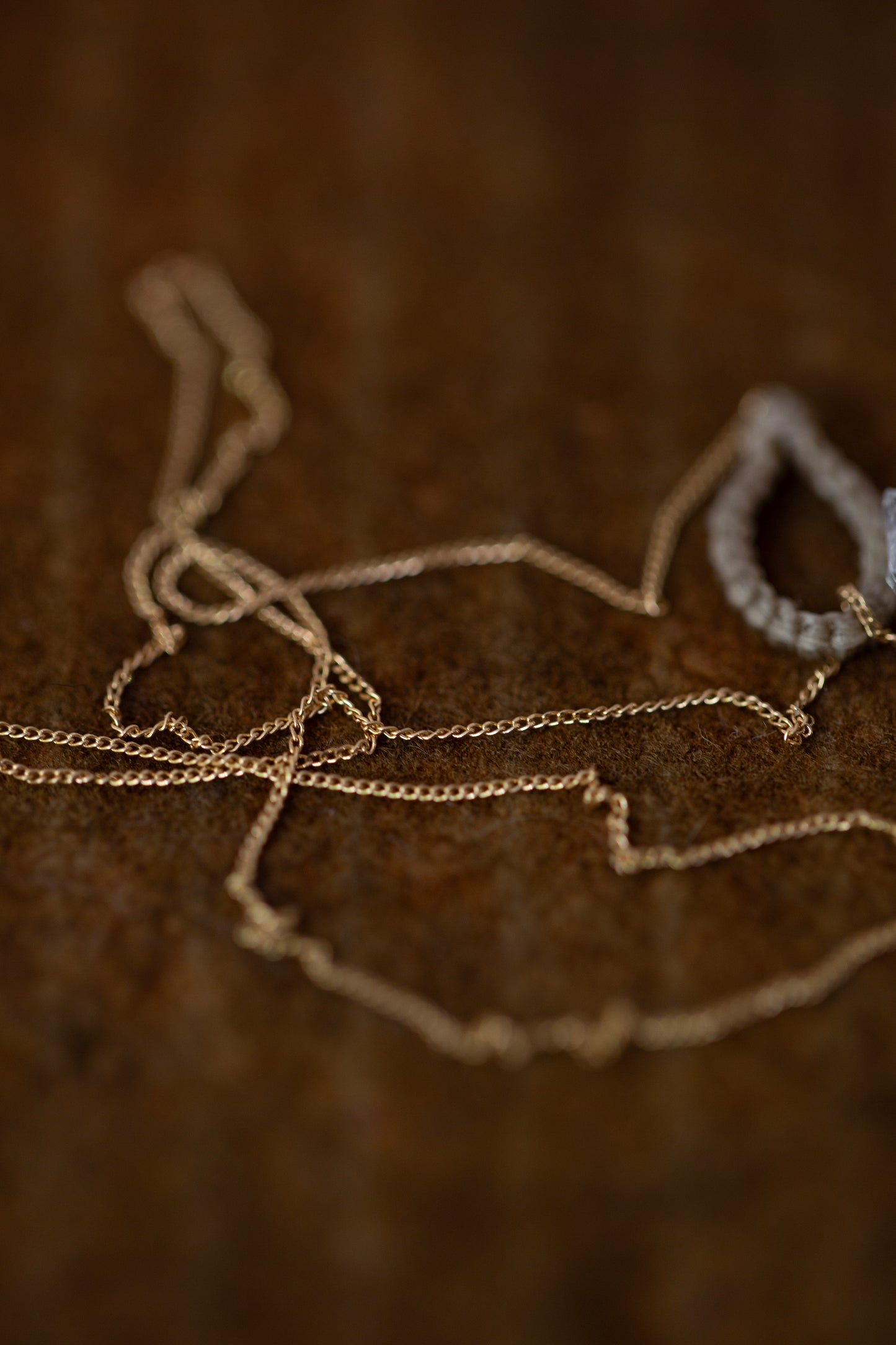 Rutile quartz necklace