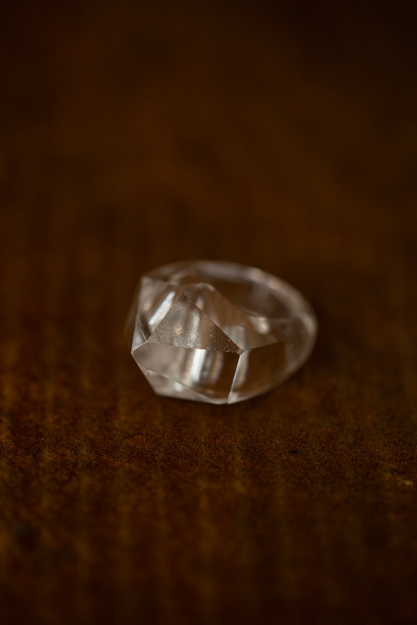 crystal point ring #14