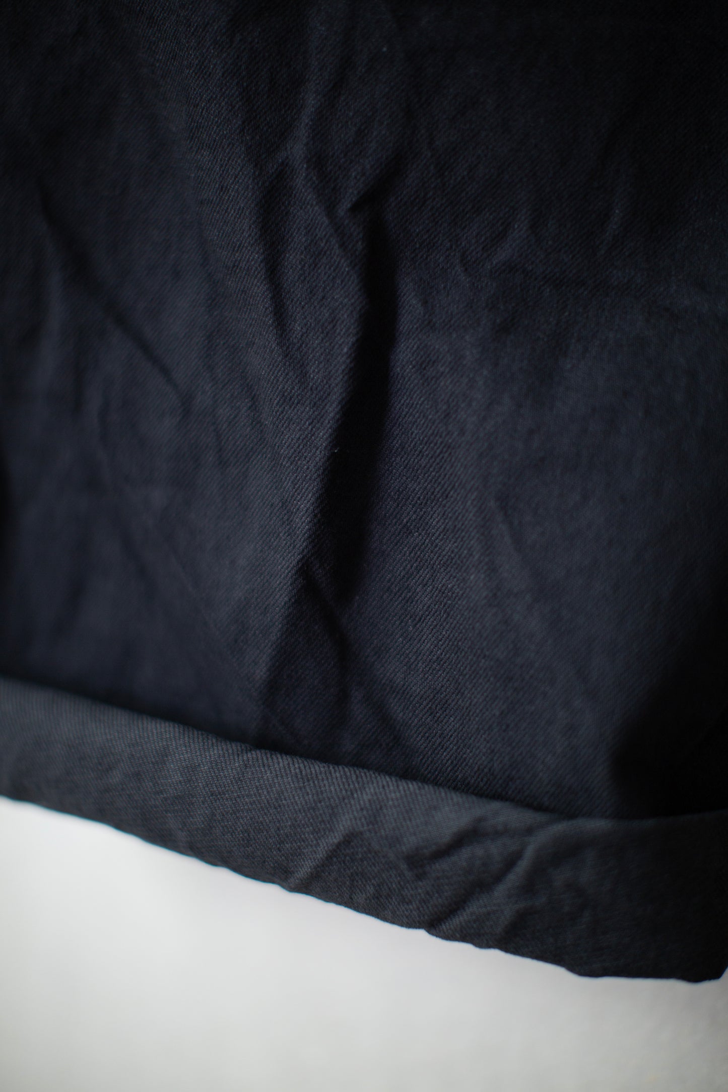 washed black barrel 5 pocket pants