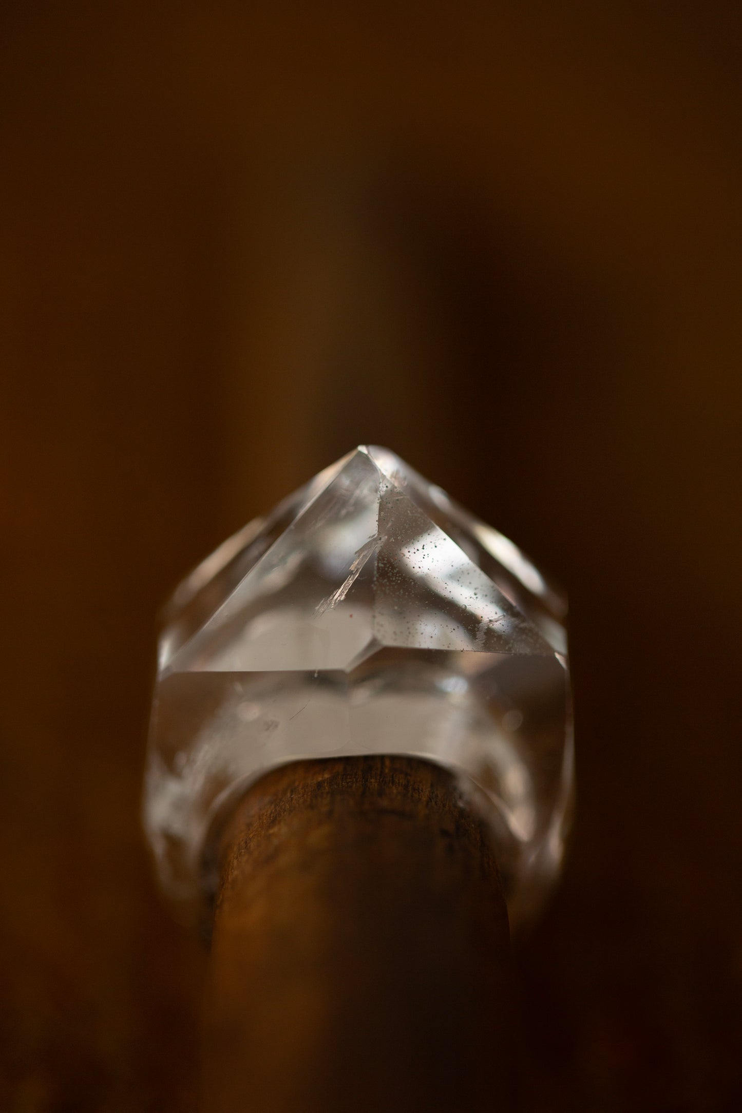 crystal point ring #14