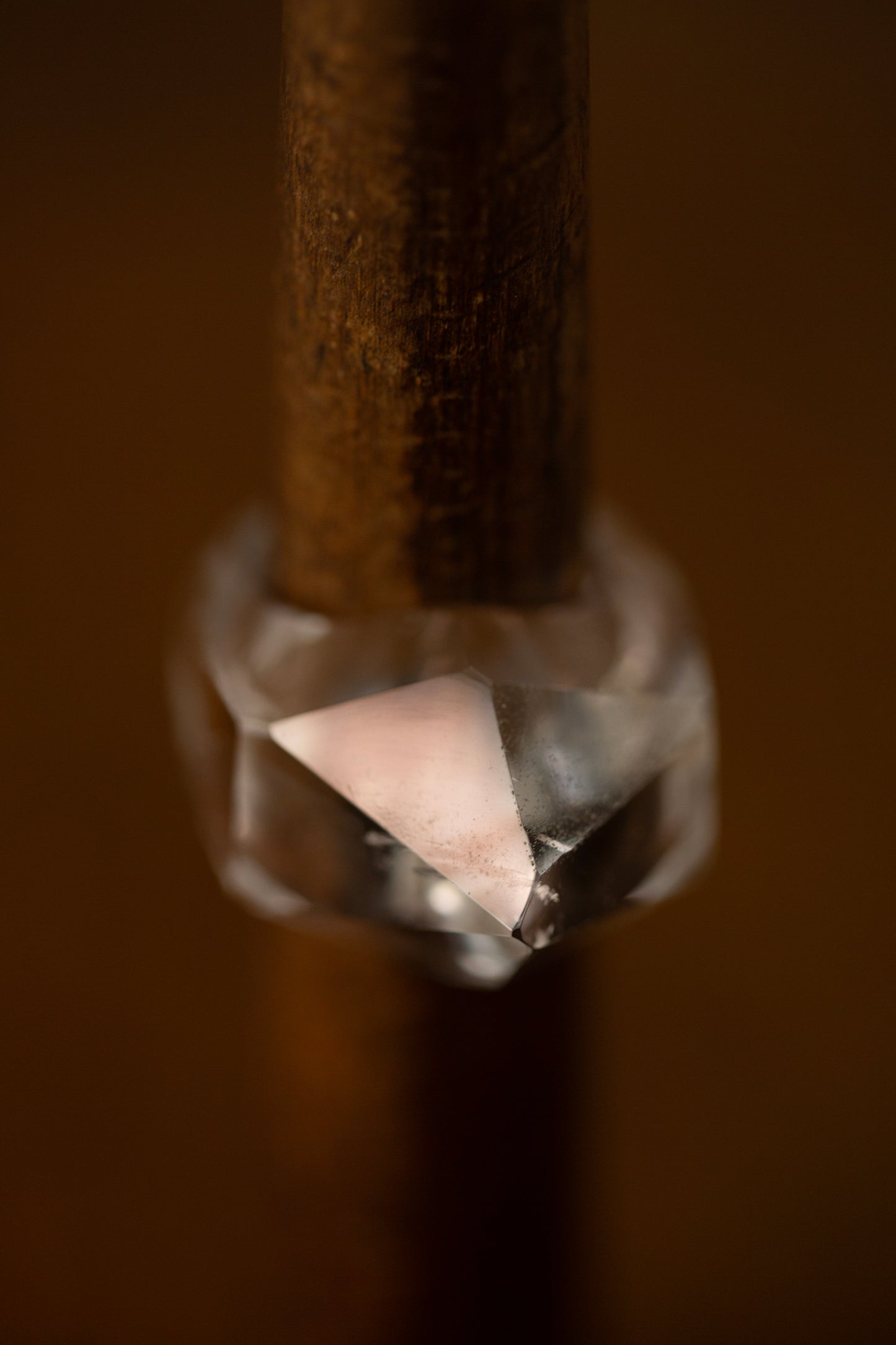 crystal point ring #14