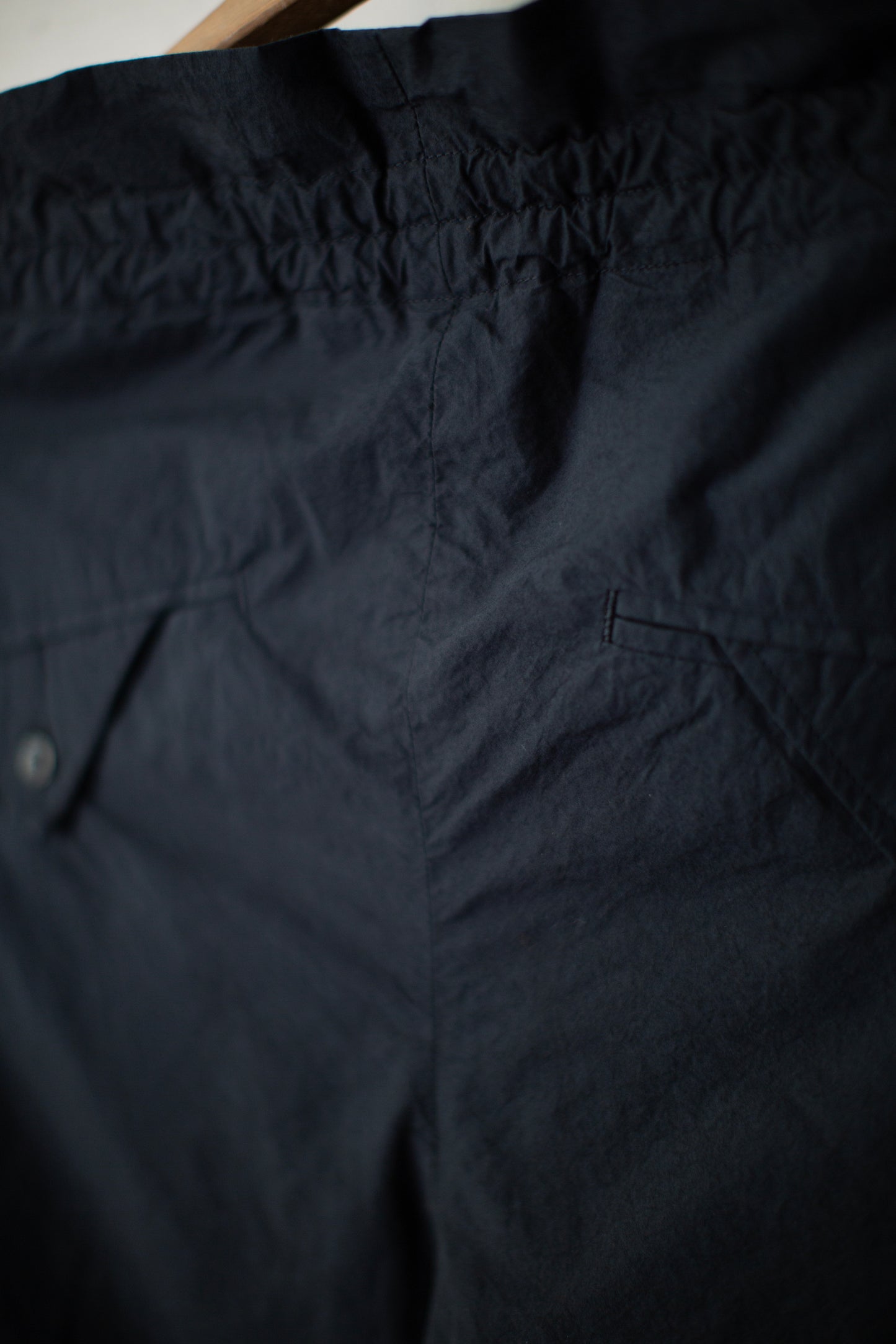 Charcoal black air forming pants