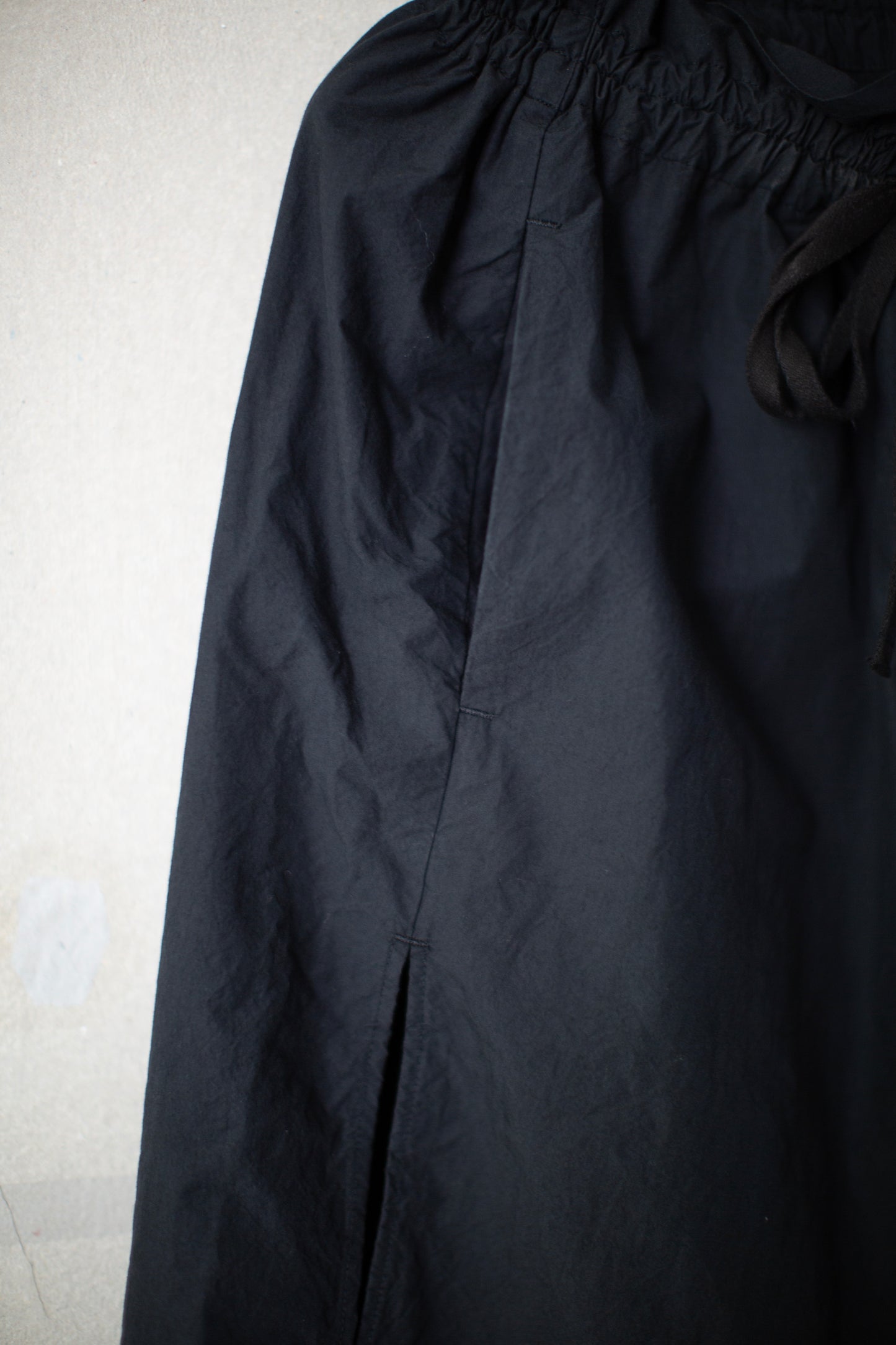Charcoal black air forming pants